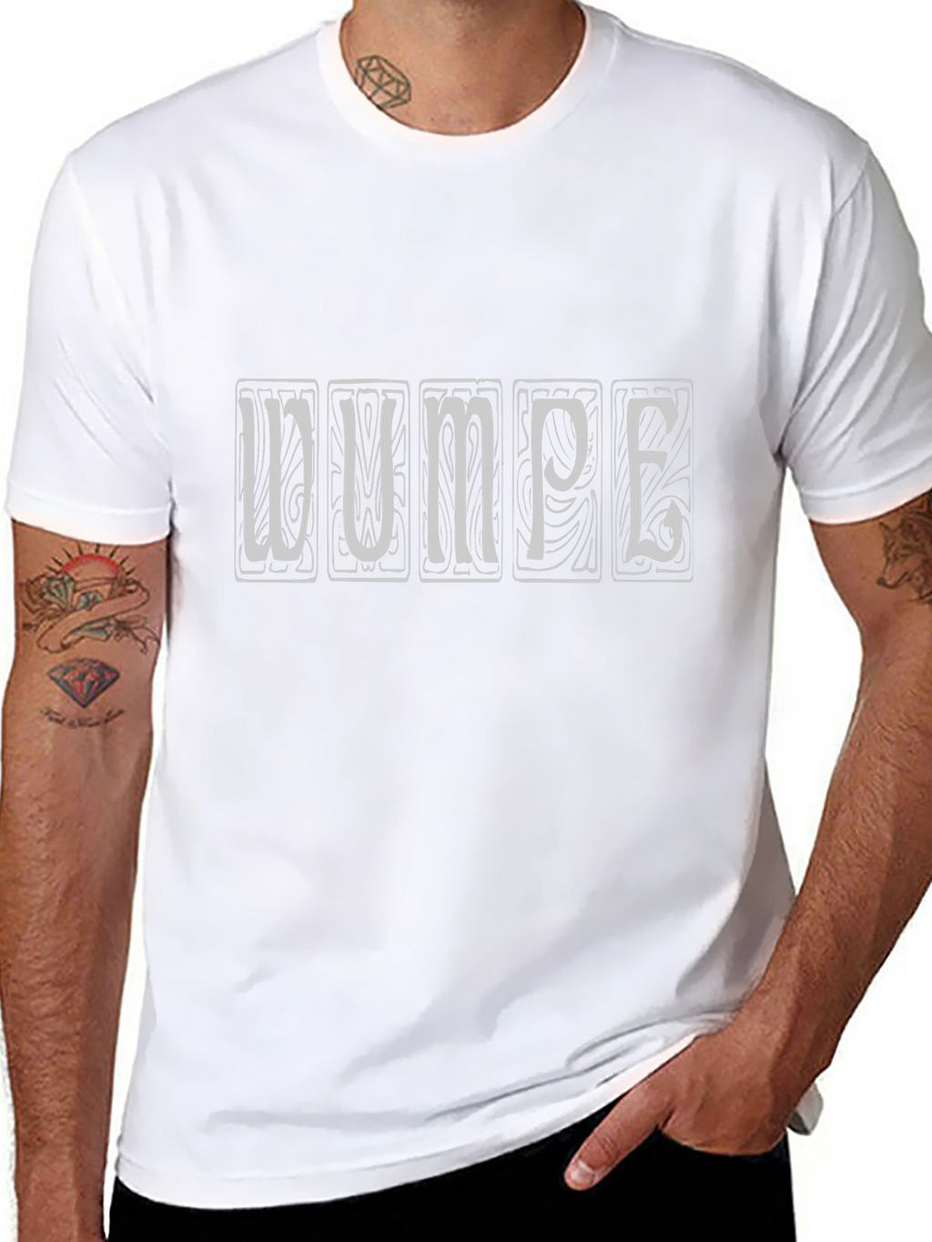 WUMPE Graphic Tee - Mens Black T-Shirt