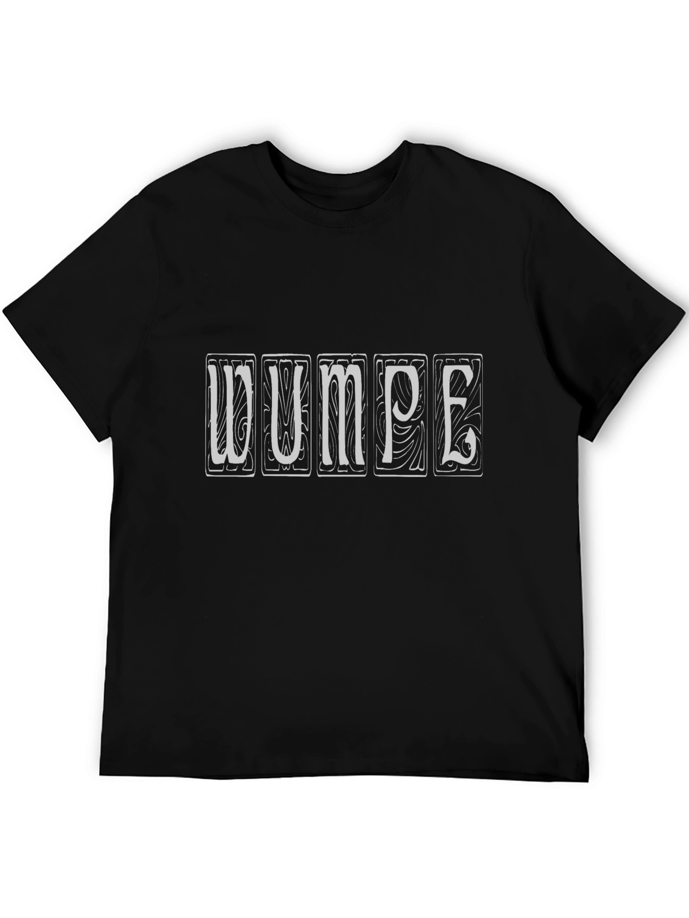 WUMPE Graphic Tee - Mens Black T-Shirt