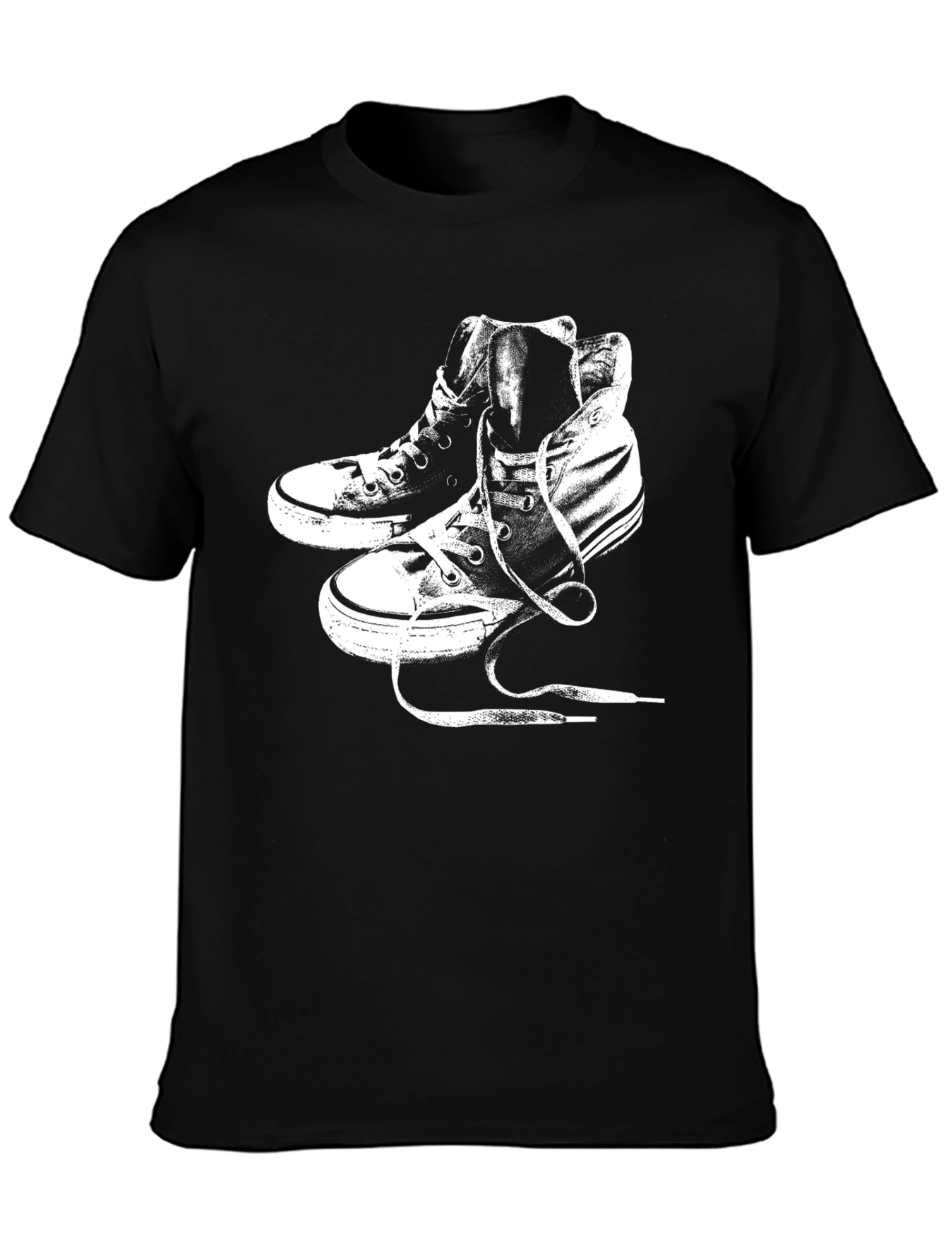 Classic High Top Sneaker Graphic T-Shirt
