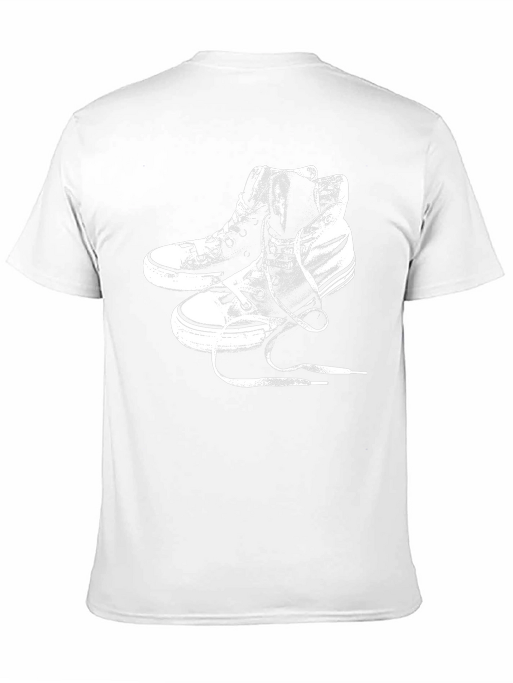 Classic High Top Sneaker Graphic T-Shirt