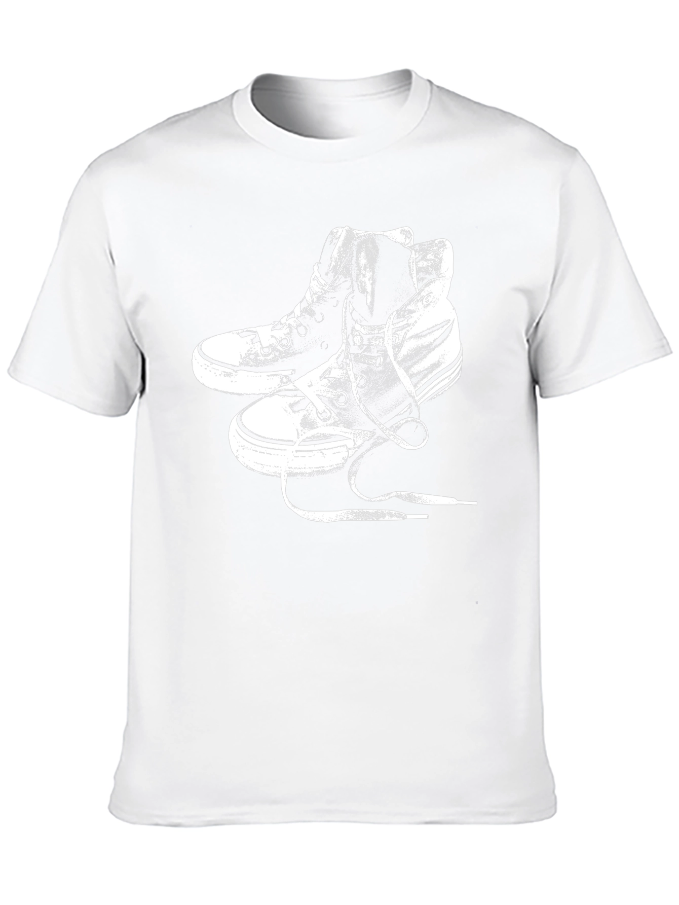 Classic High Top Sneaker Graphic T-Shirt
