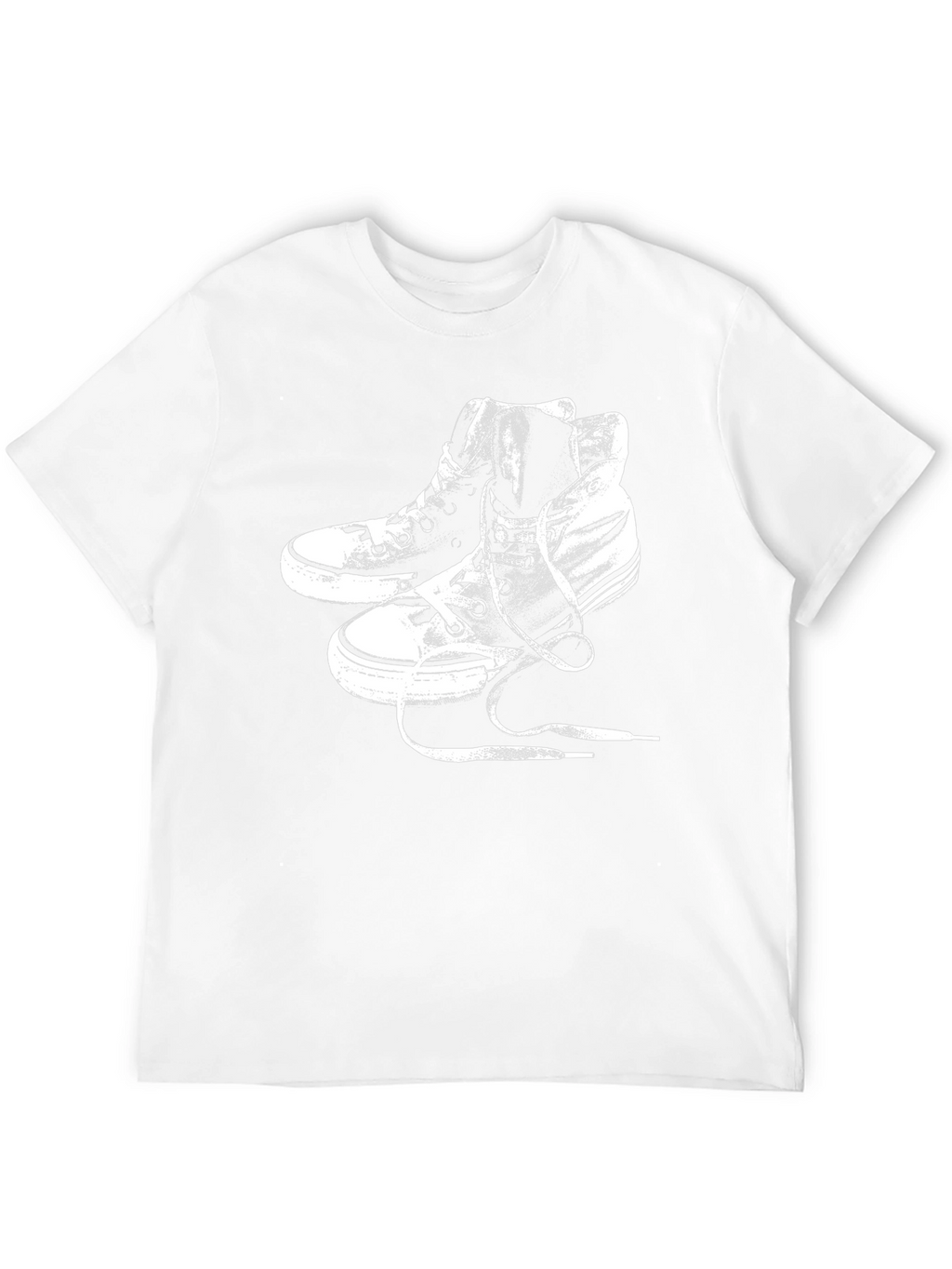 Classic High Top Sneaker Graphic T-Shirt