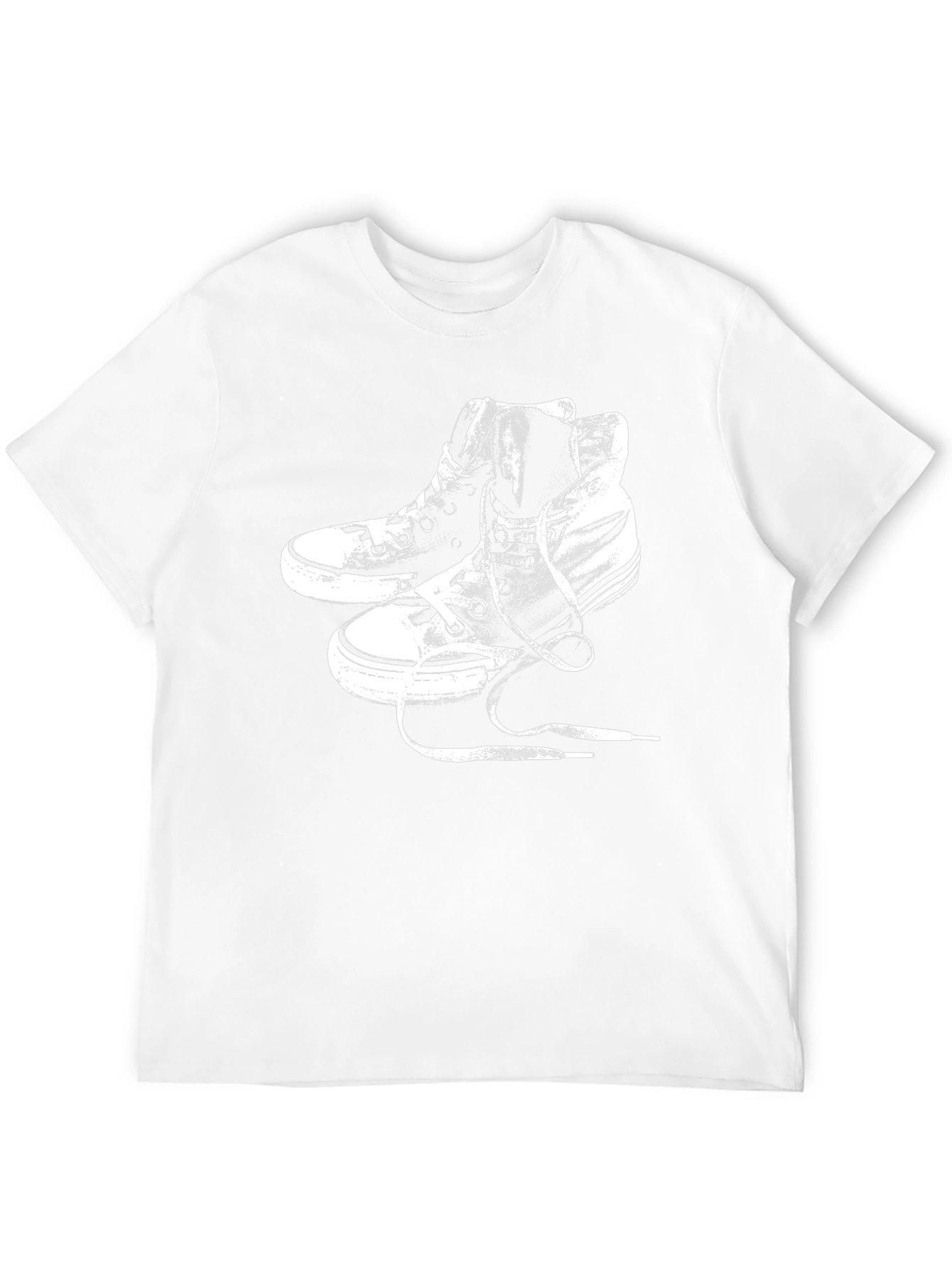Classic High Top Sneaker Graphic T-Shirt