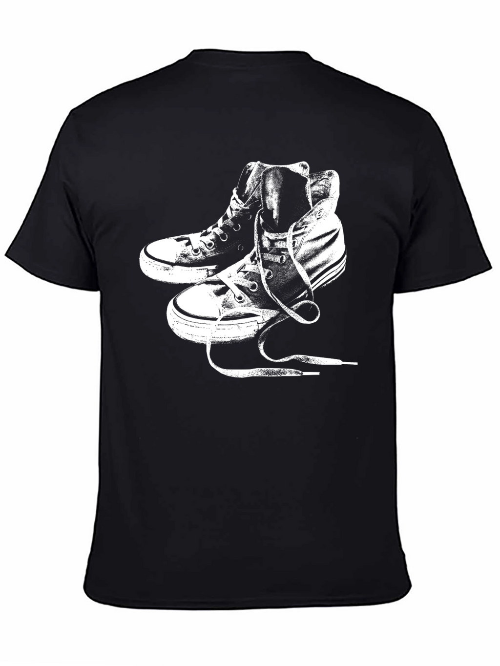 Classic High Top Sneaker Graphic T-Shirt