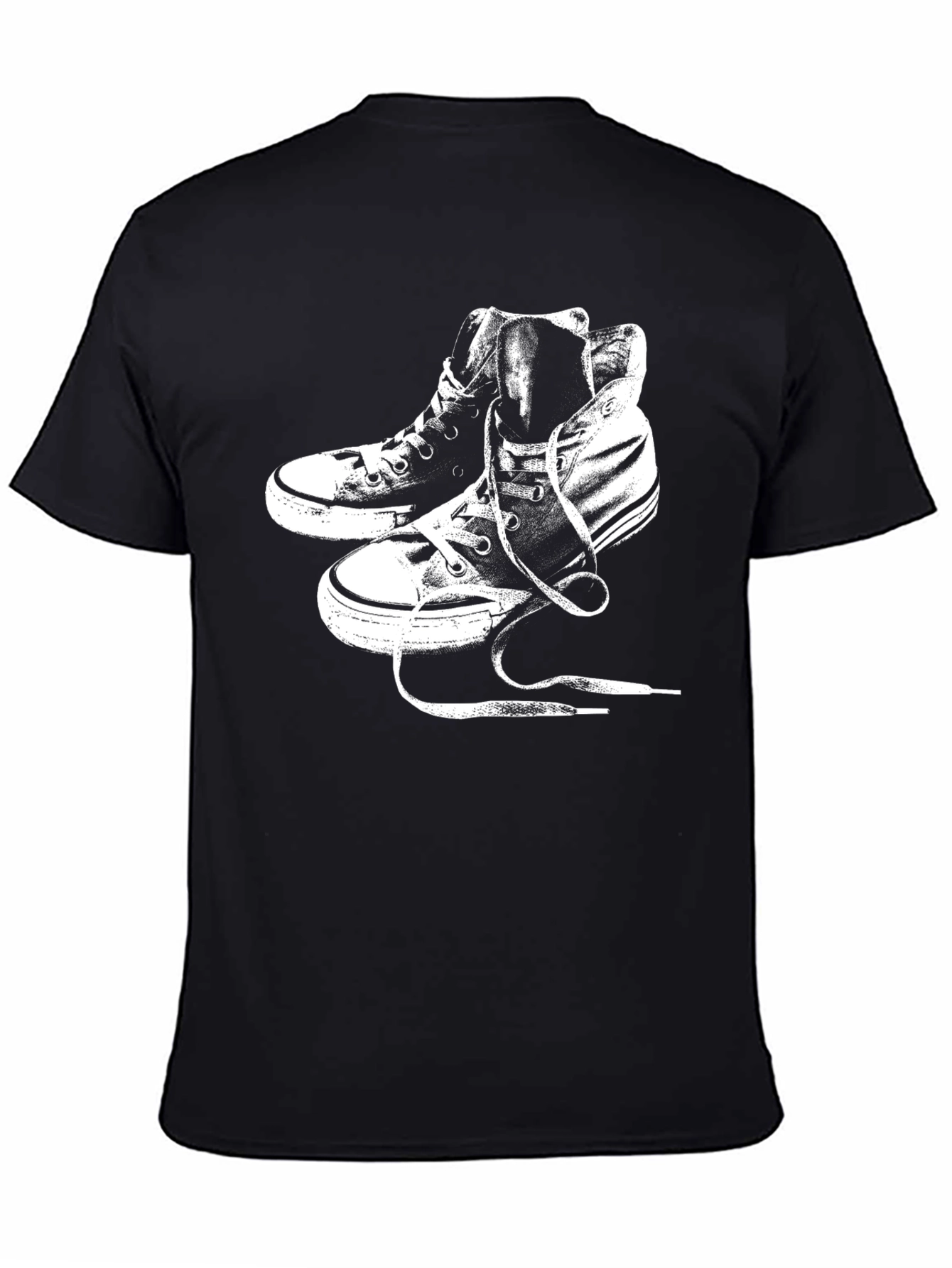 Classic High Top Sneaker Graphic T-Shirt