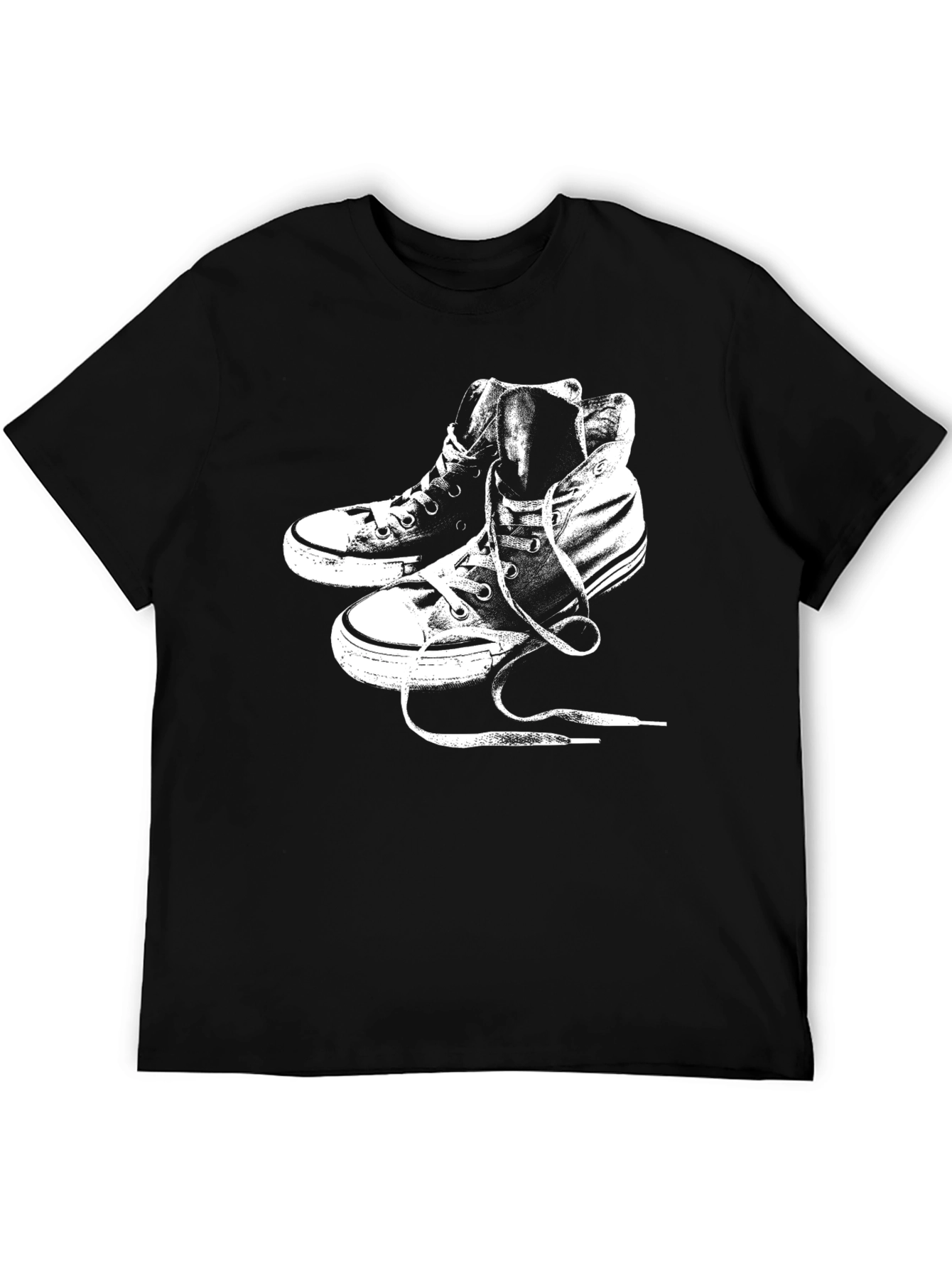 Classic High Top Sneaker Graphic T-Shirt