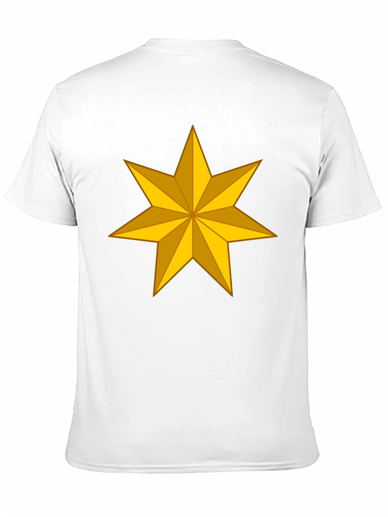Golden Star Graphic Tee - Stylish Casual Wear