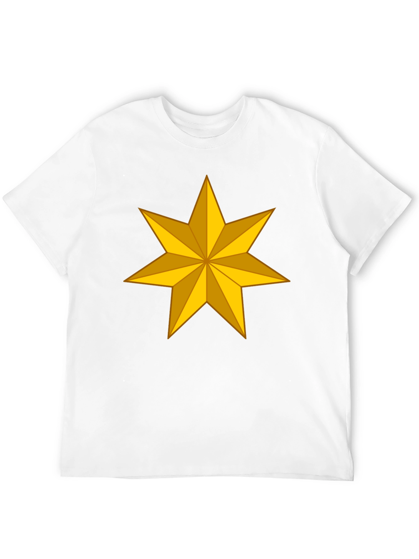 Golden Star Graphic Tee - Stylish Casual Wear