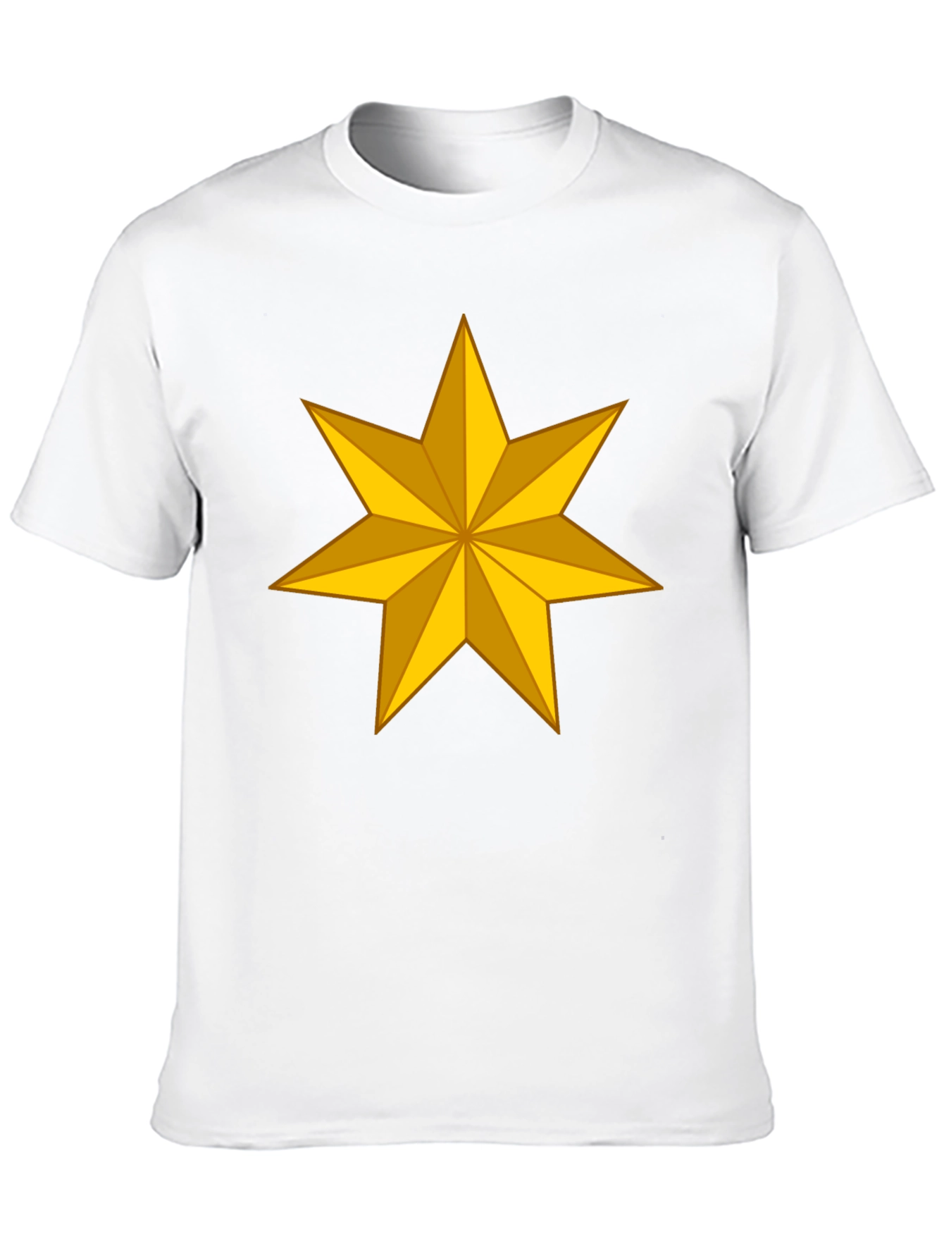 Golden Star Graphic Tee - Stylish Casual Wear