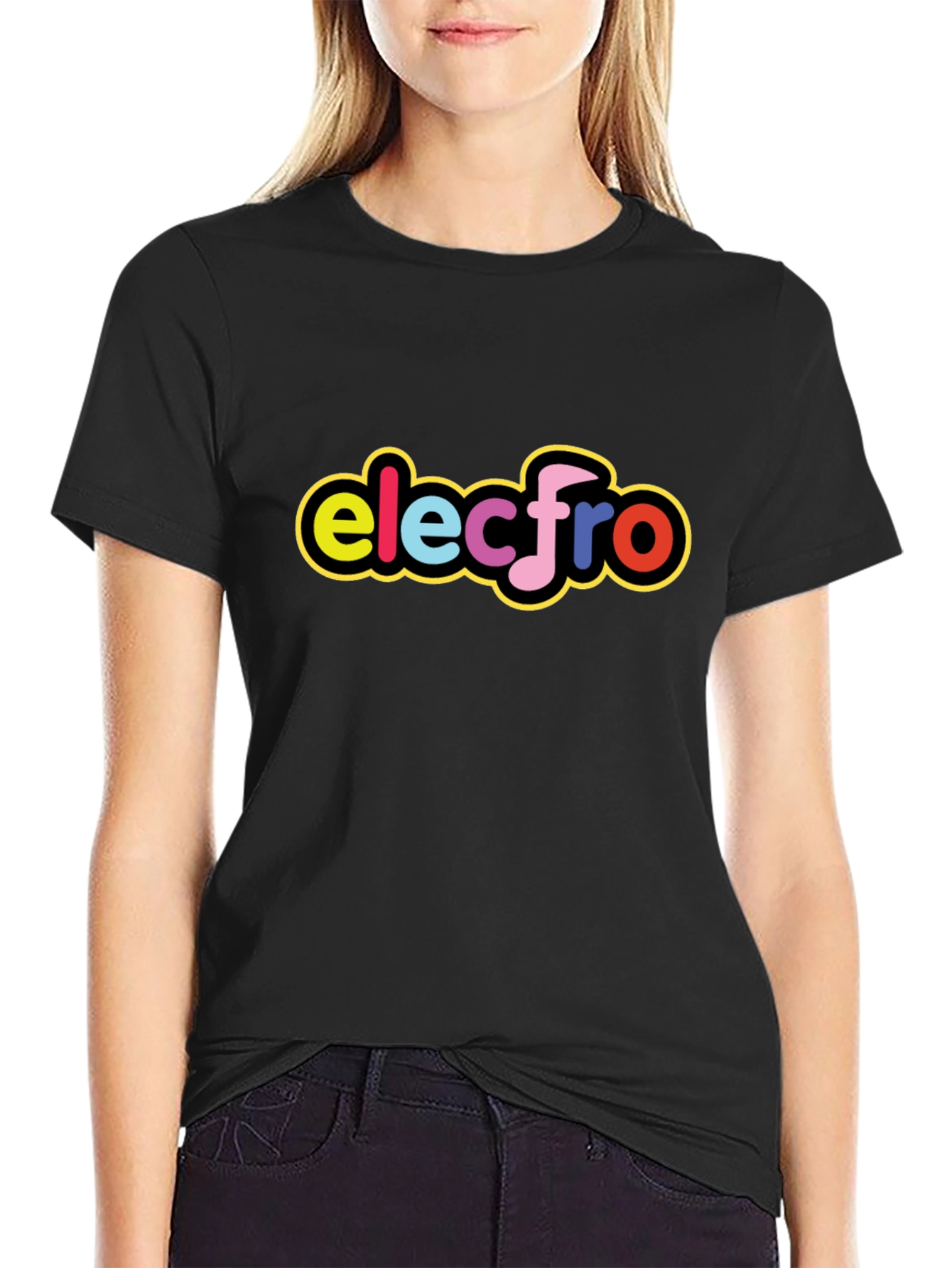 Electro Music T-Shirt - Colorful Design