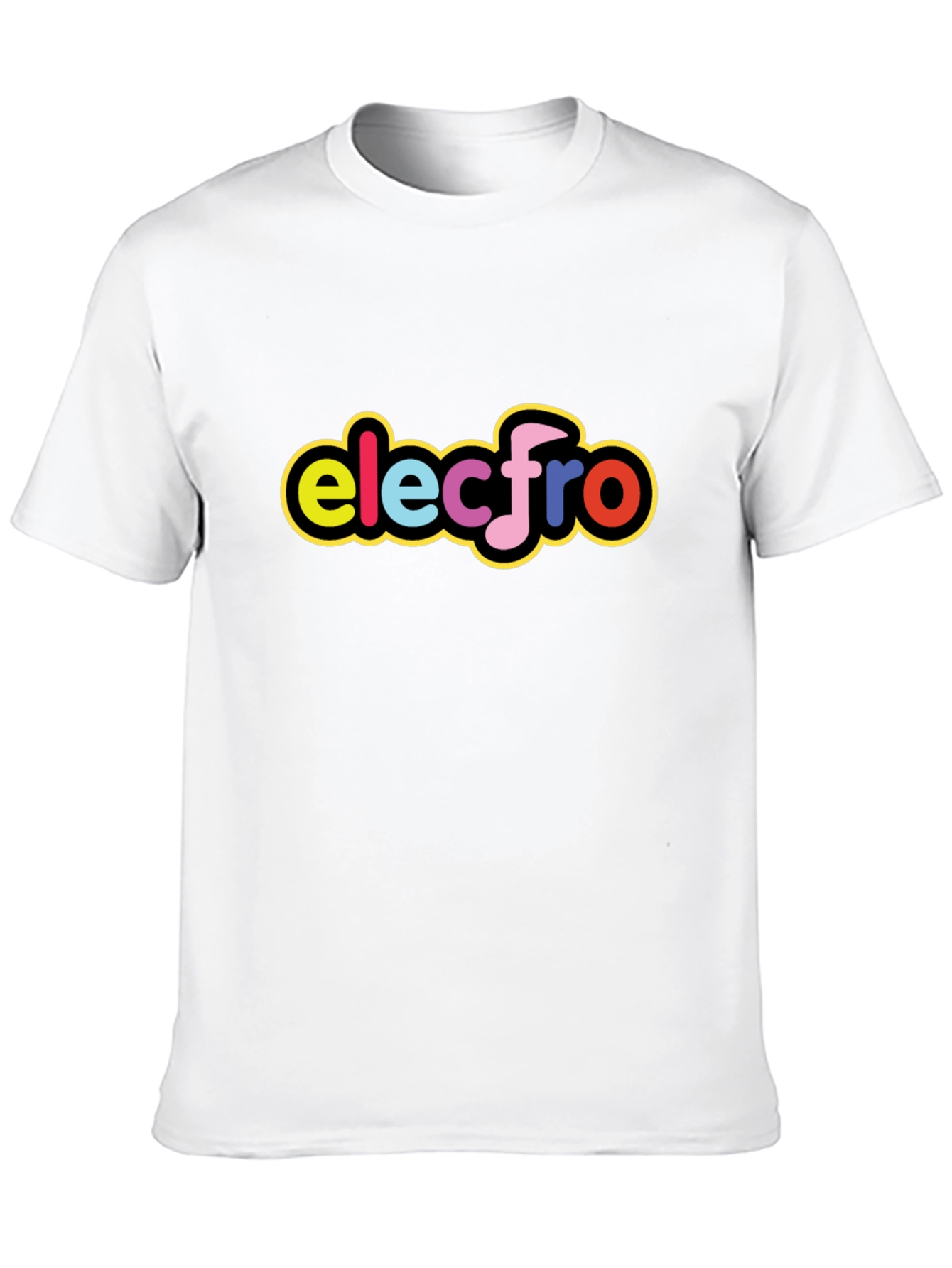Electro Music T-Shirt - Colorful Design