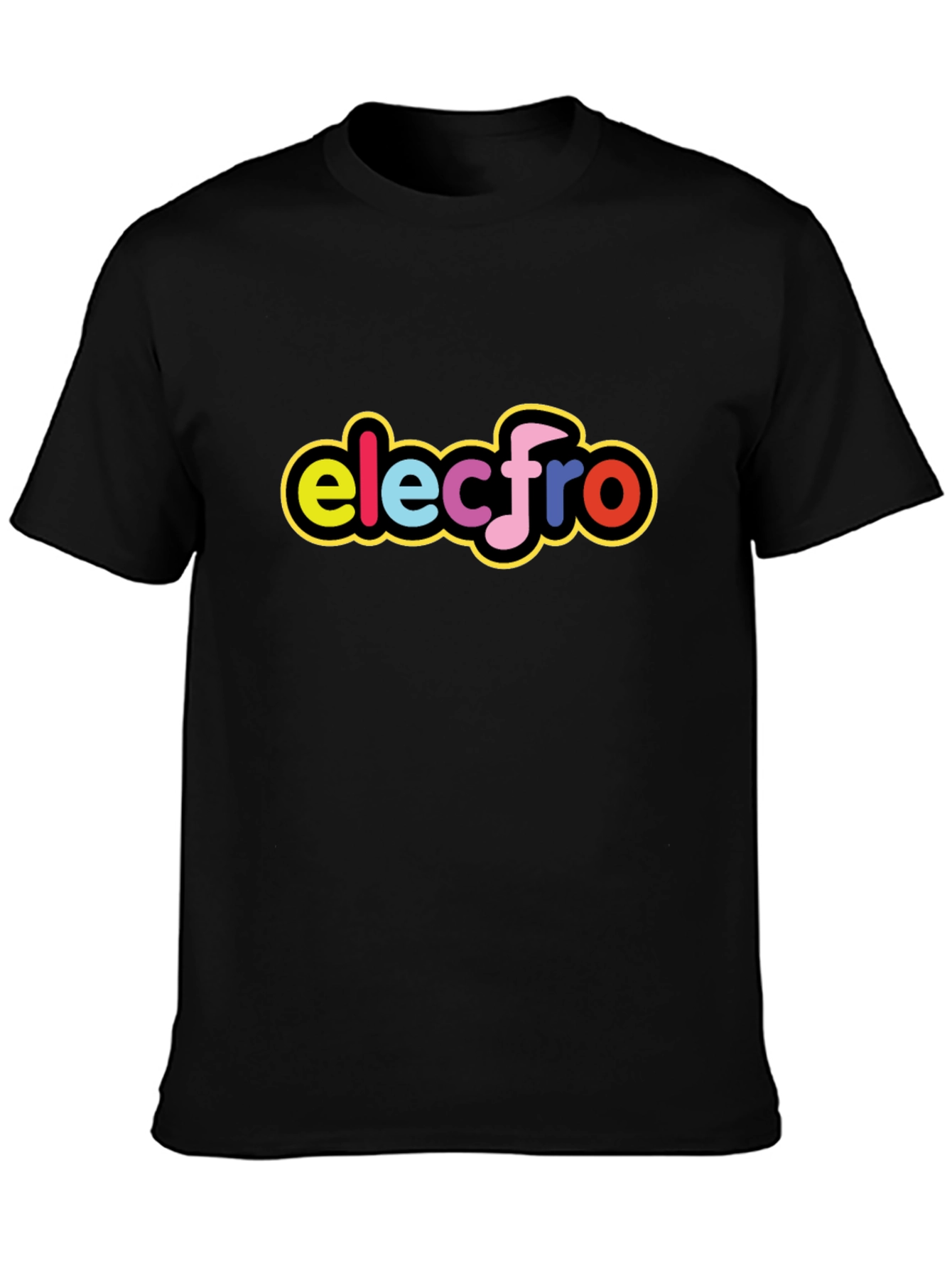 Electro Music T-Shirt - Colorful Design
