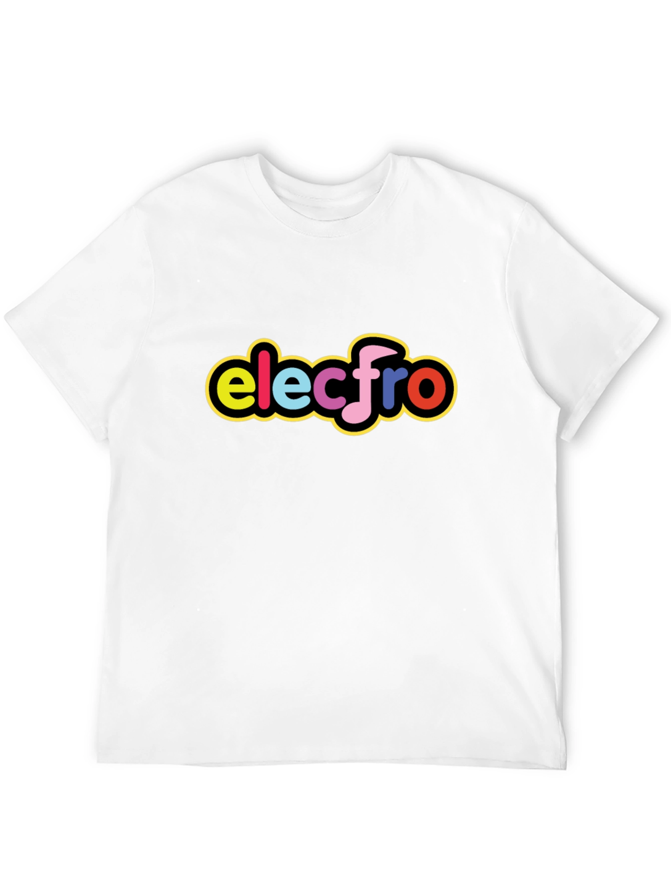 Electro Music T-Shirt - Colorful Design
