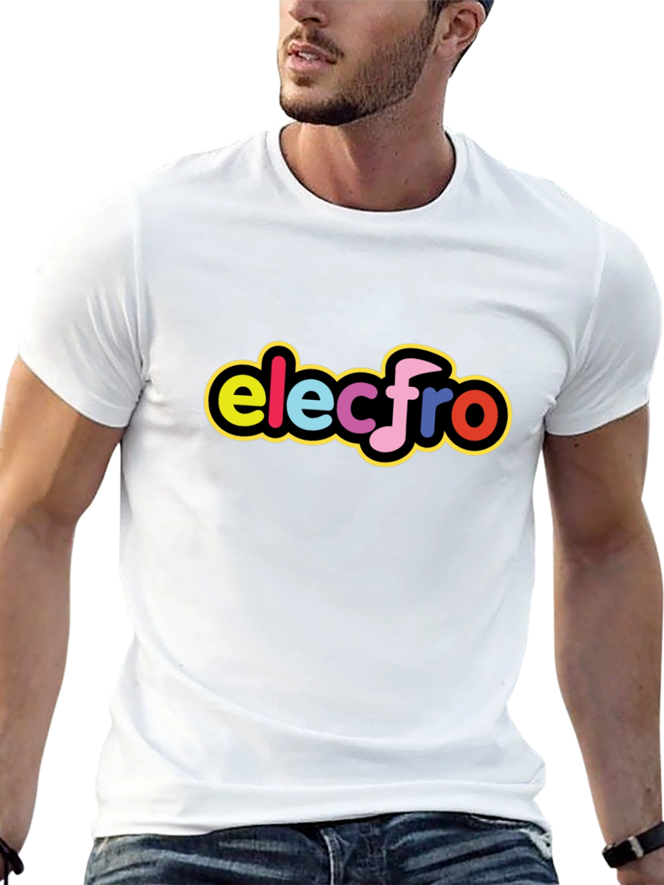 Electro Music T-Shirt - Colorful Design