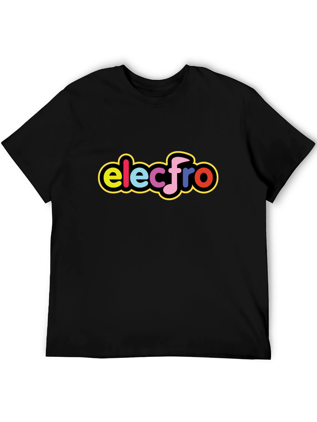 Electro Music T-Shirt - Colorful Design
