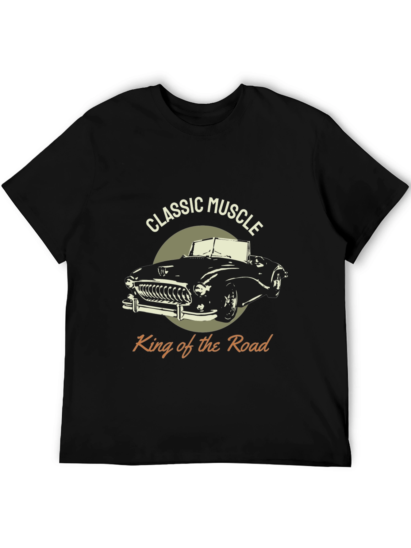 Classic Muscle Car T-Shirt - King of the Road