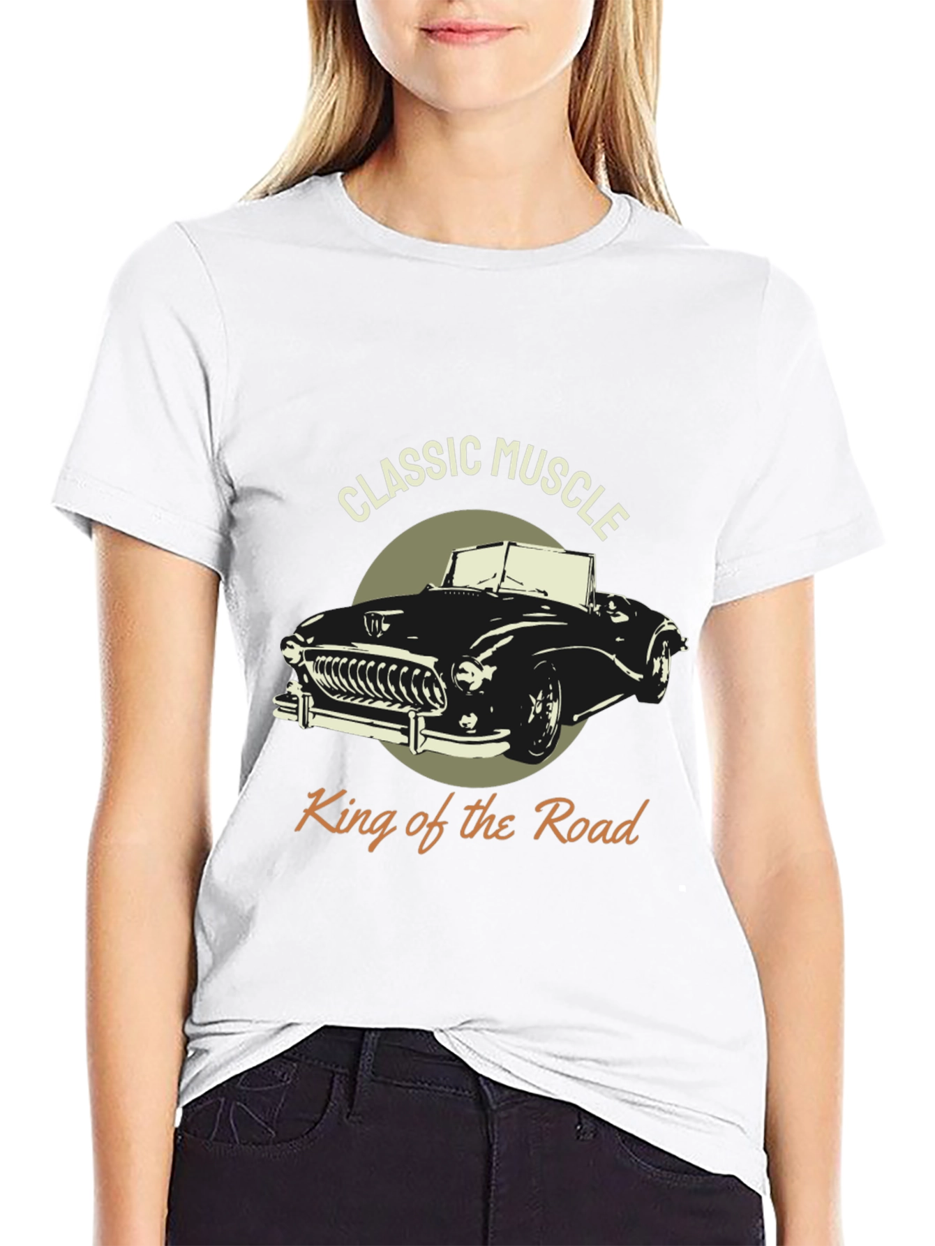 Classic Muscle Car T-Shirt - King of the Road