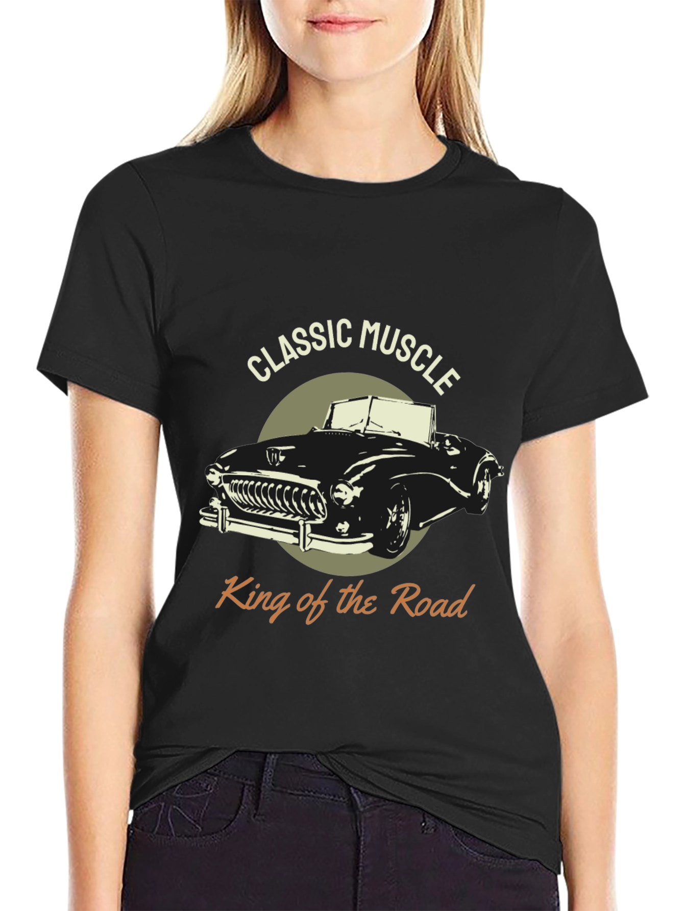 Classic Muscle Car T-Shirt - King of the Road