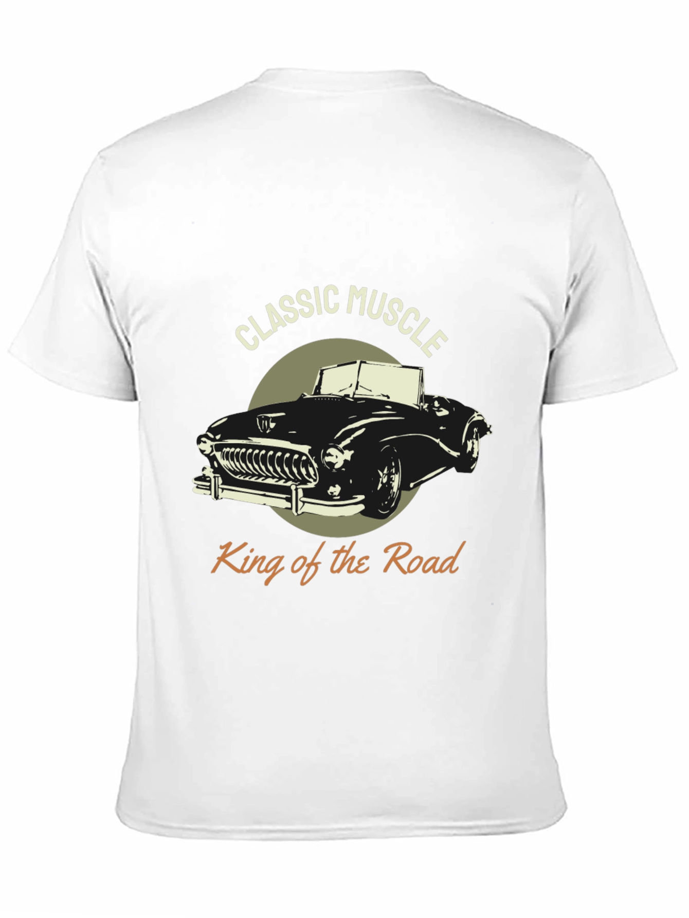 Classic Muscle Car T-Shirt - King of the Road