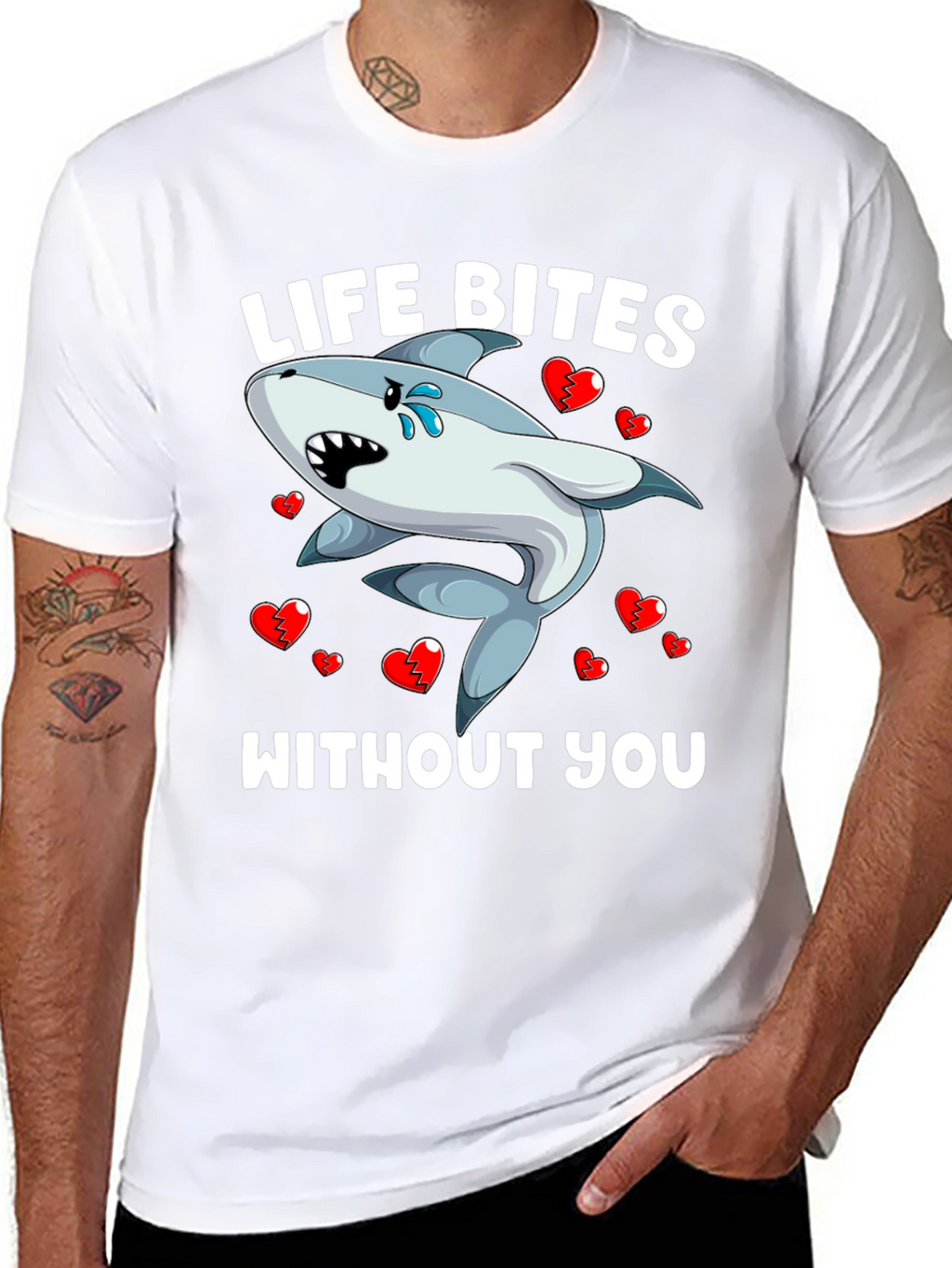 Life Bites Without You Graphic Tee