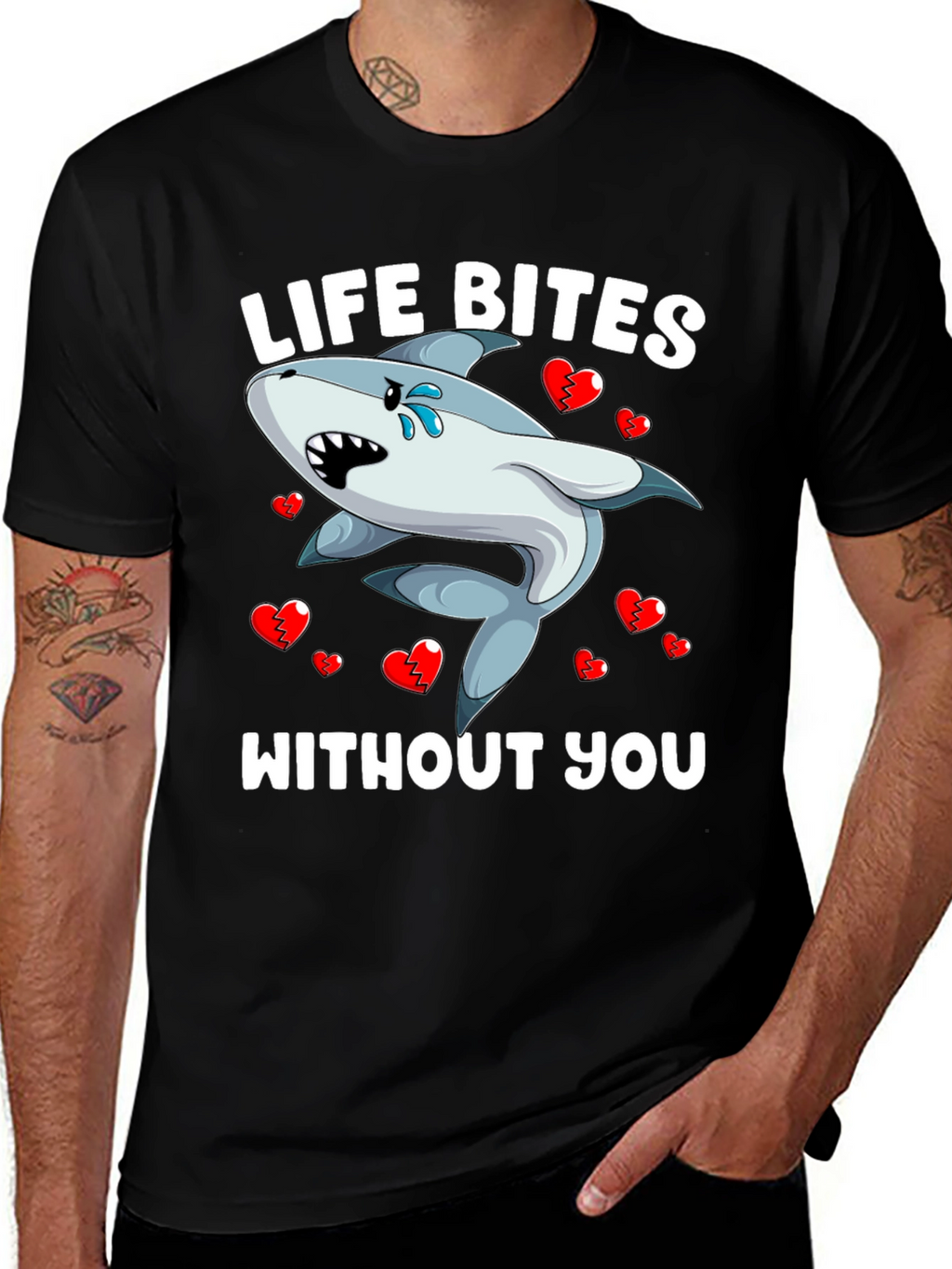 Life Bites Without You Graphic Tee