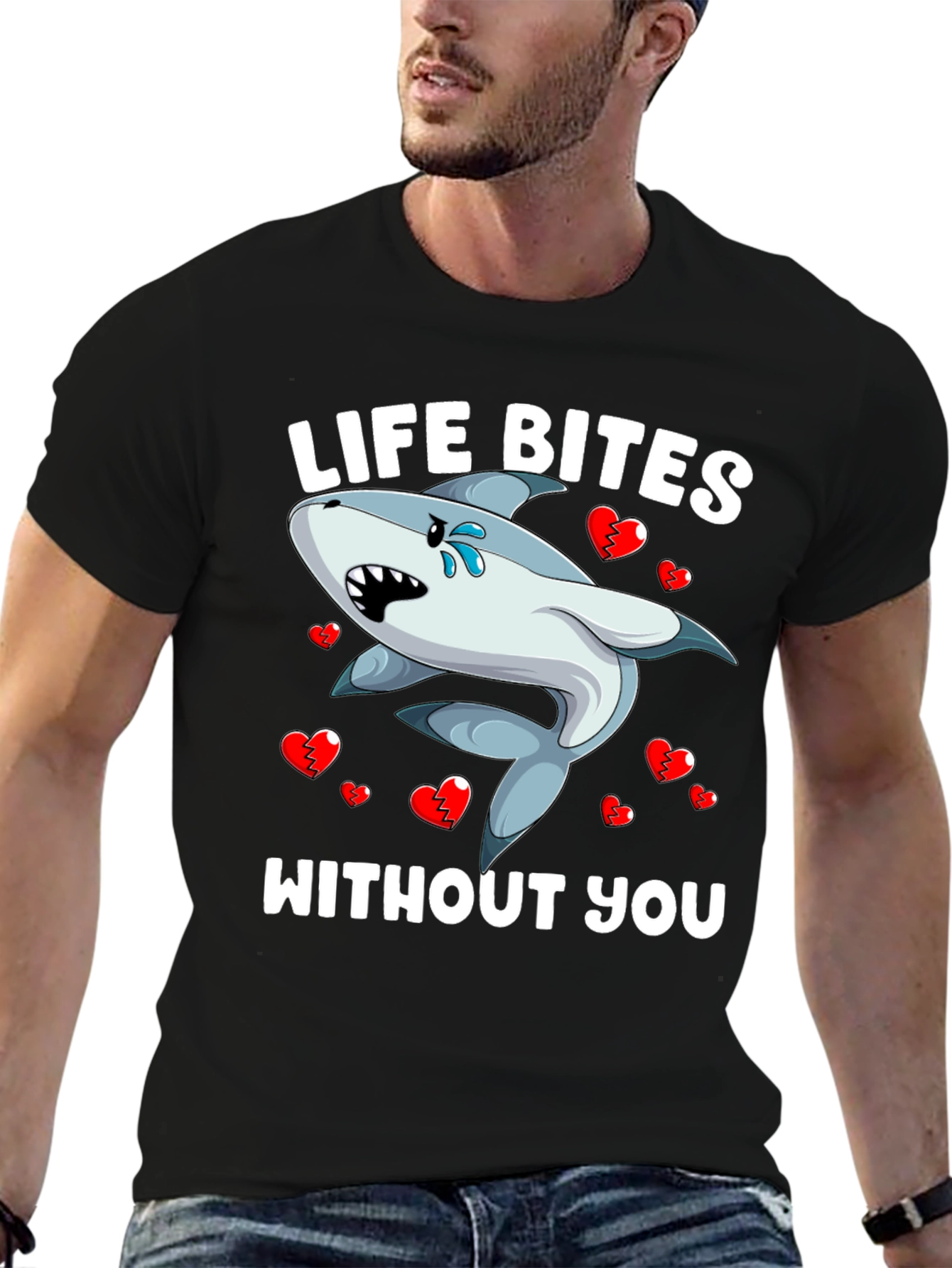 Life Bites Without You Graphic Tee