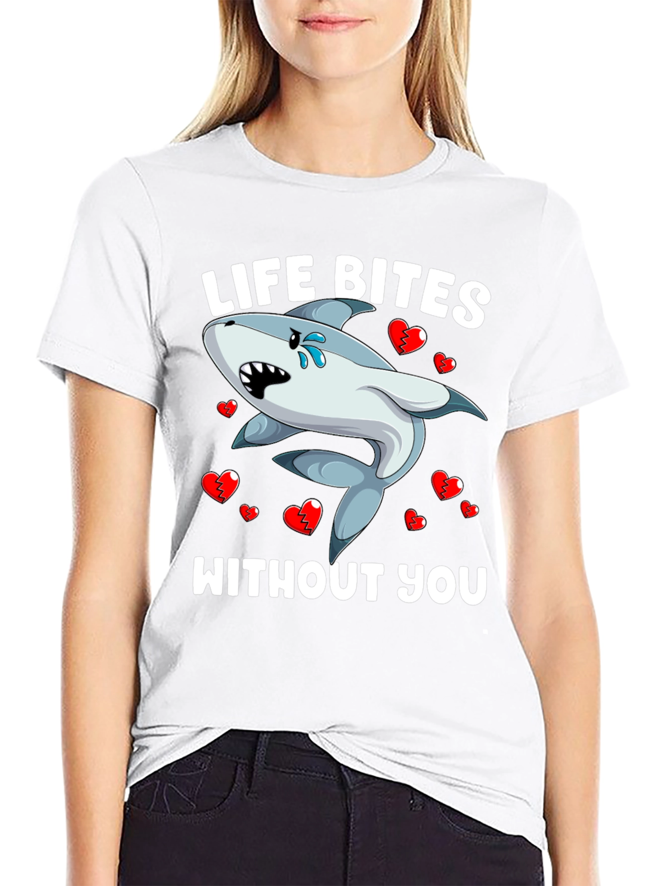 Life Bites Without You Graphic Tee