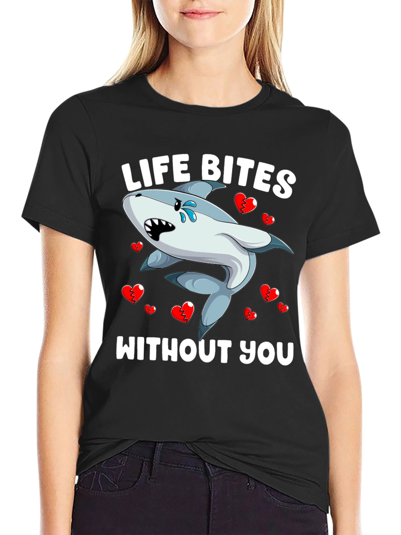 Life Bites Without You Graphic Tee