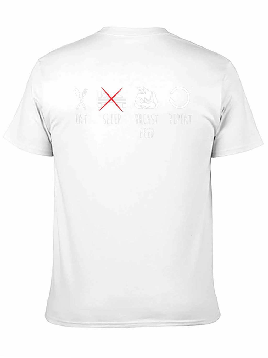 Eat Breastfeed Repeat - Graphic Tee