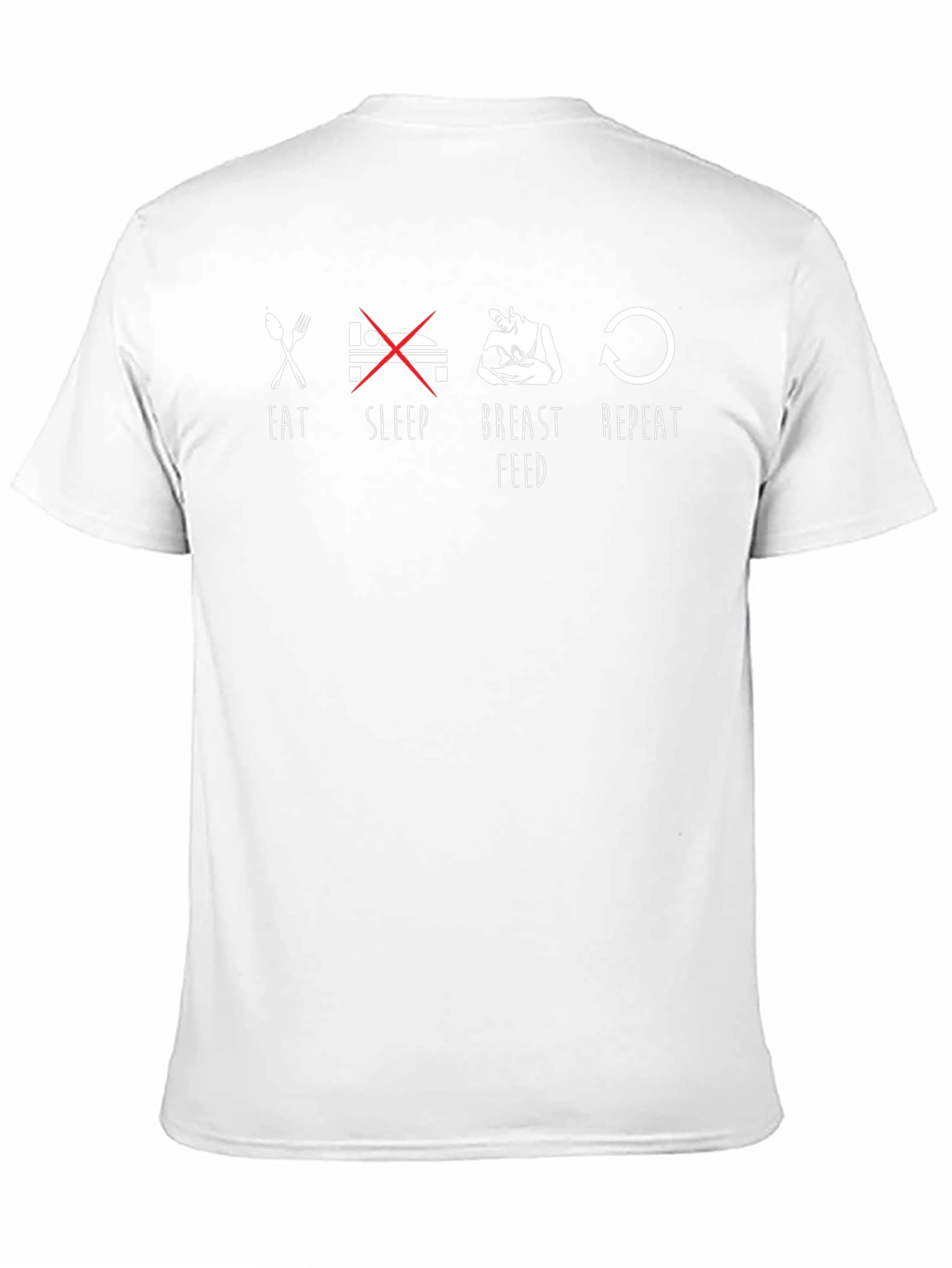 Eat Breastfeed Repeat - Graphic Tee