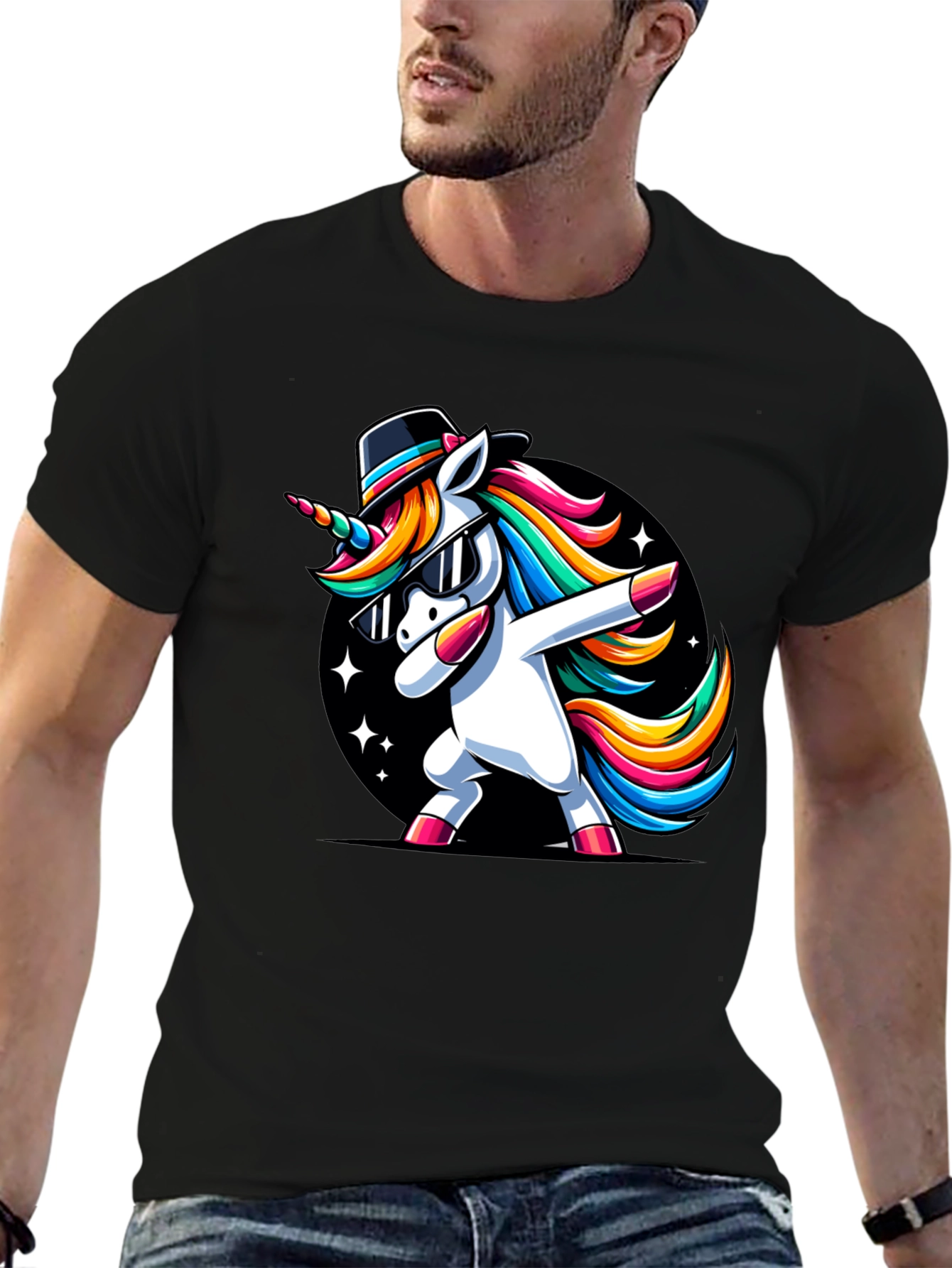 Dabbing Unicorn T-Shirt - Fun & Stylish