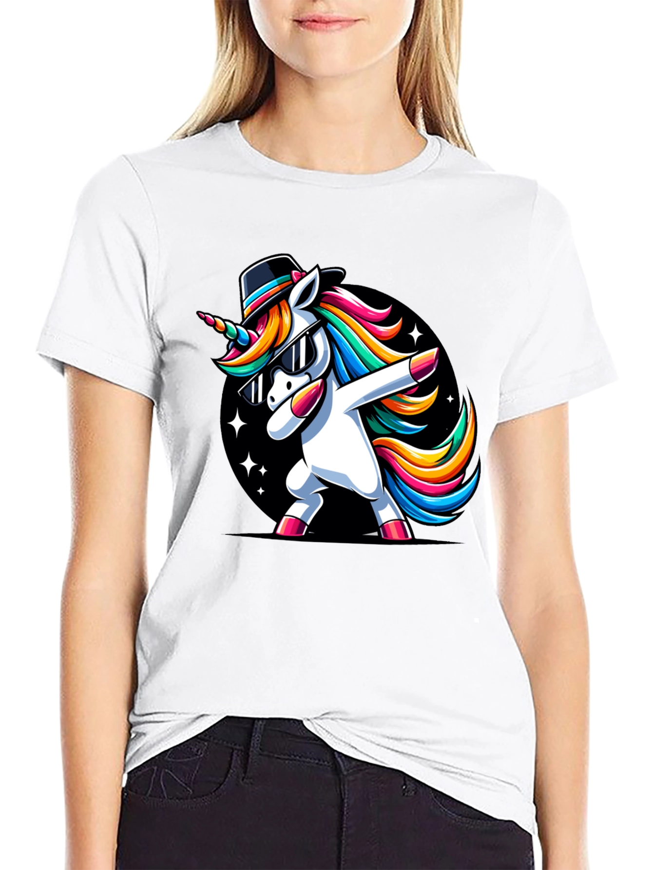 Dabbing Unicorn T-Shirt - Fun & Stylish