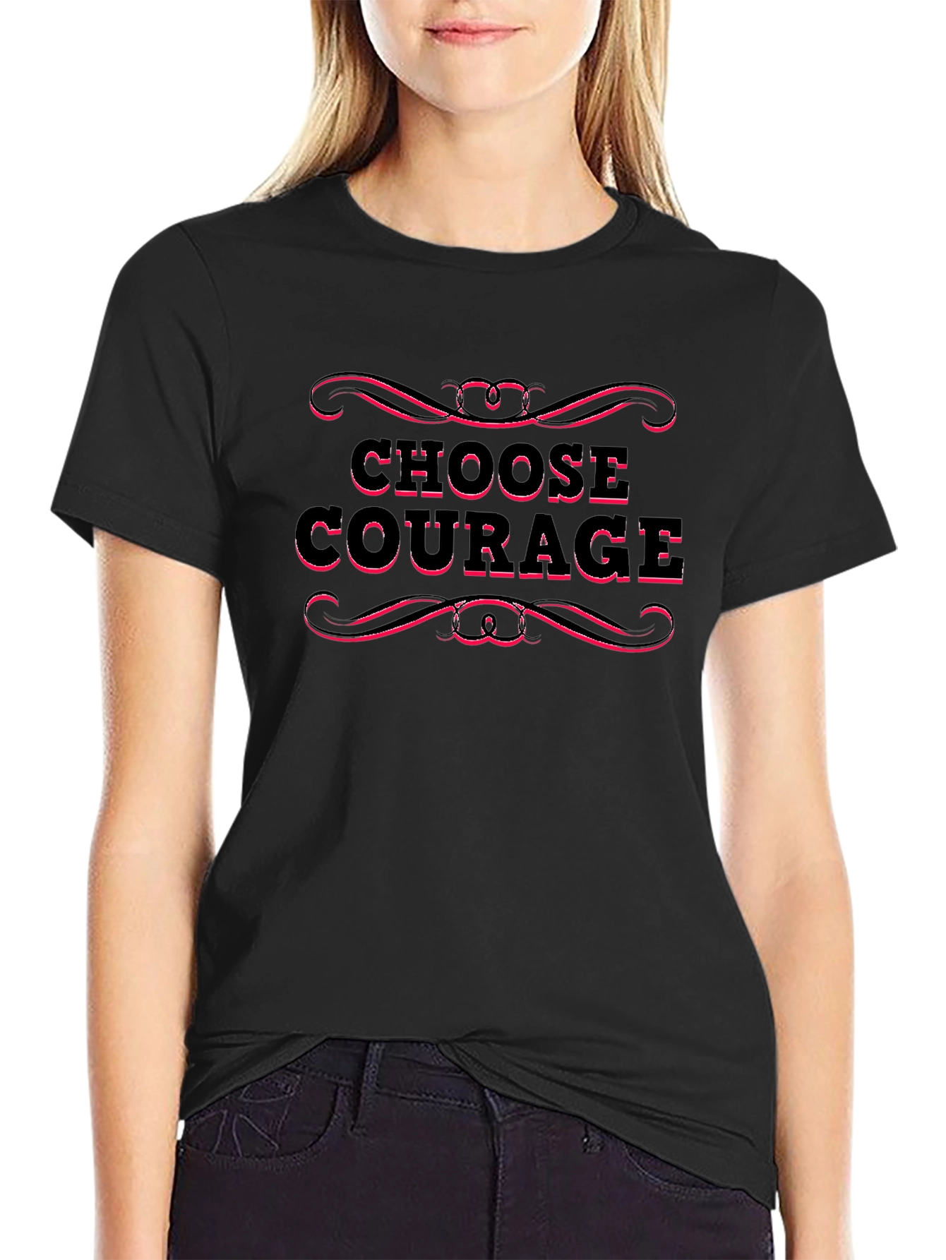 Choose Courage T-Shirt - Motivational Graphic Tee