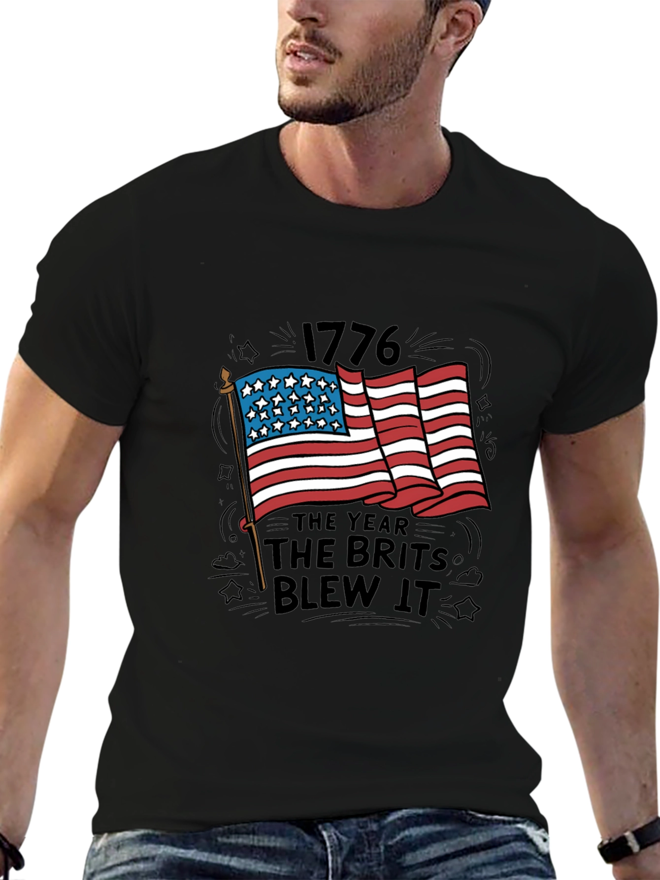 1776 The Year The Brits Blew It T-Shirt