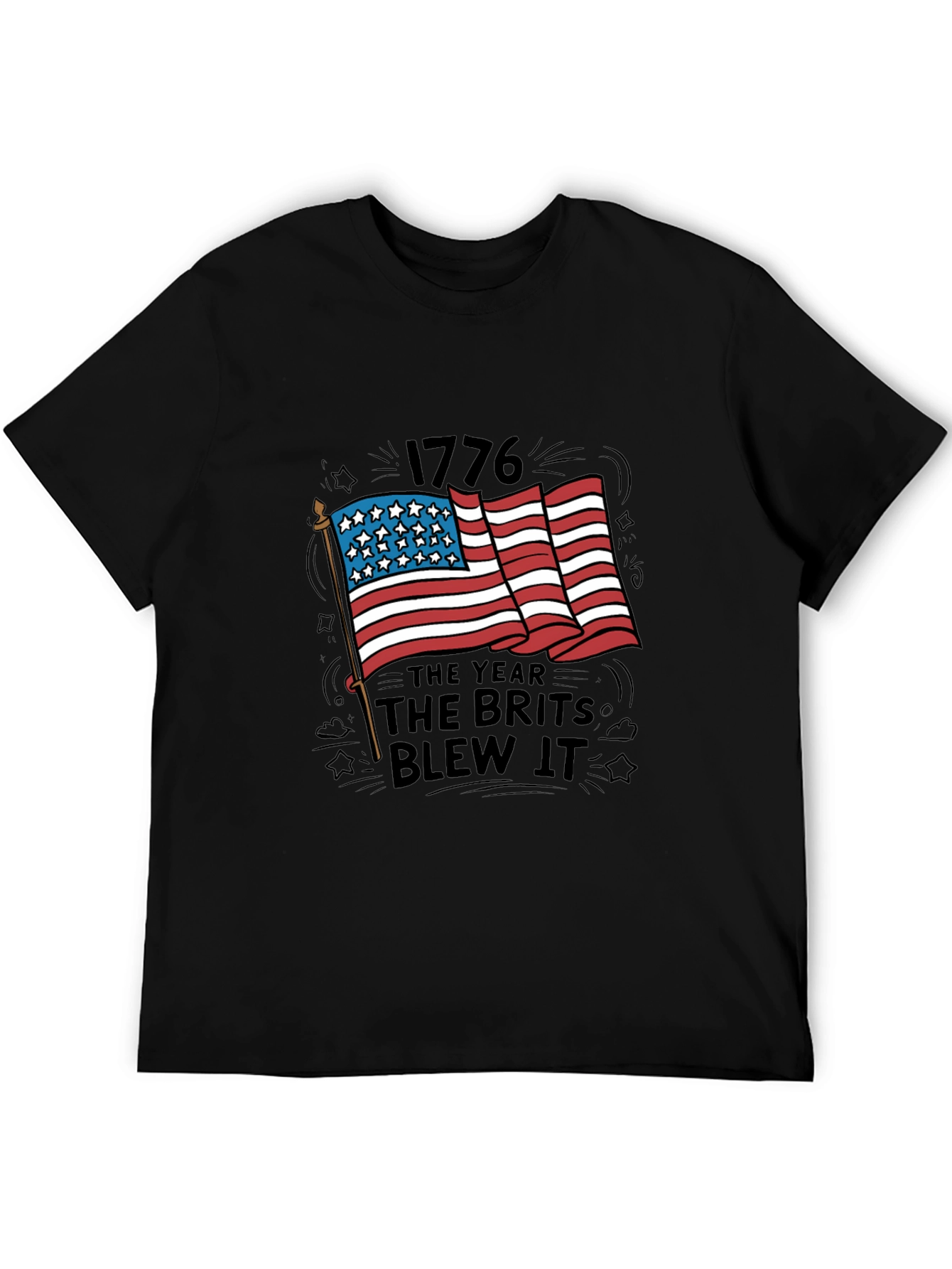 1776 The Year The Brits Blew It T-Shirt