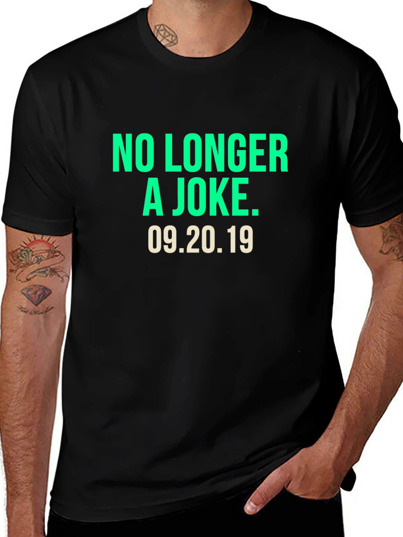 No Longer a Joke Tee - 09.20.19 Graphic T-Shirt
