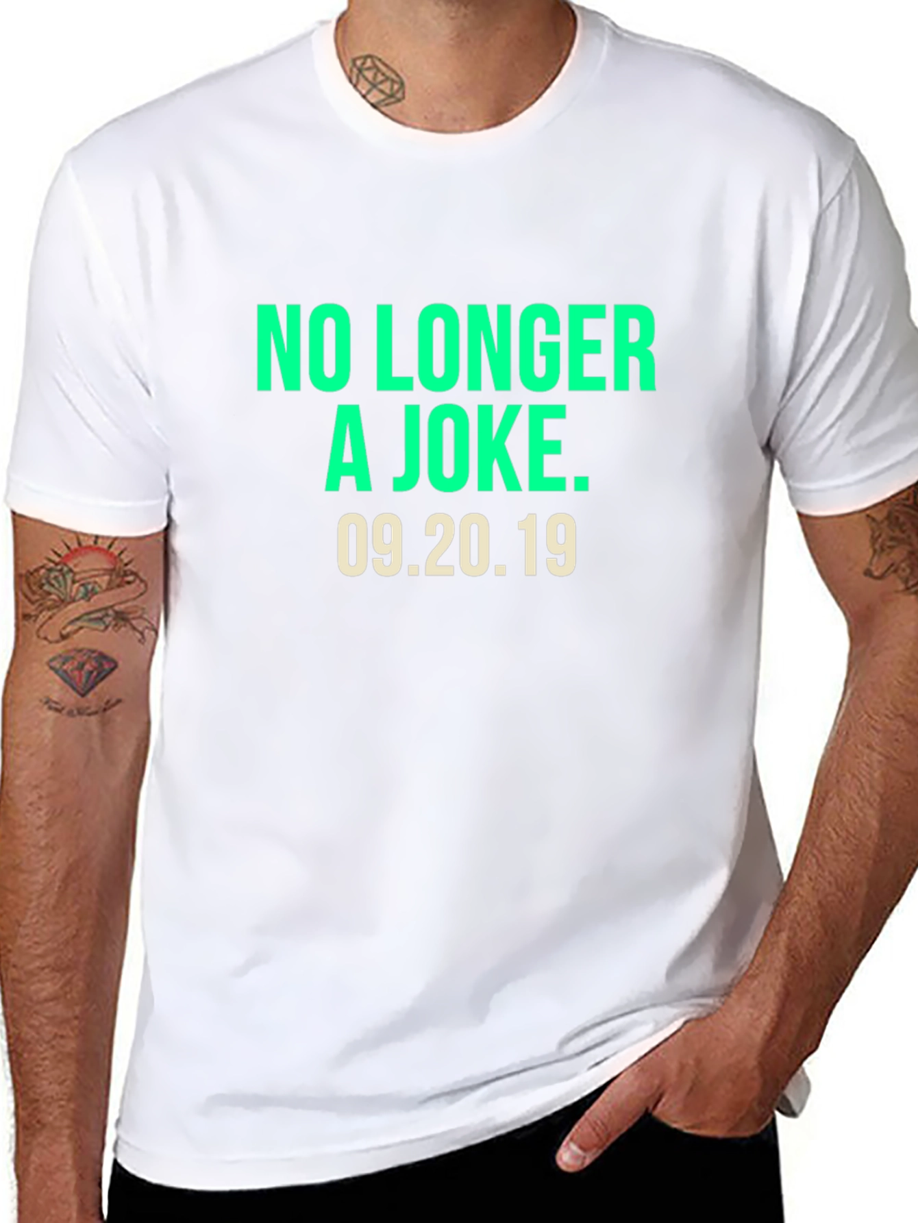 No Longer a Joke Tee - 09.20.19 Graphic T-Shirt
