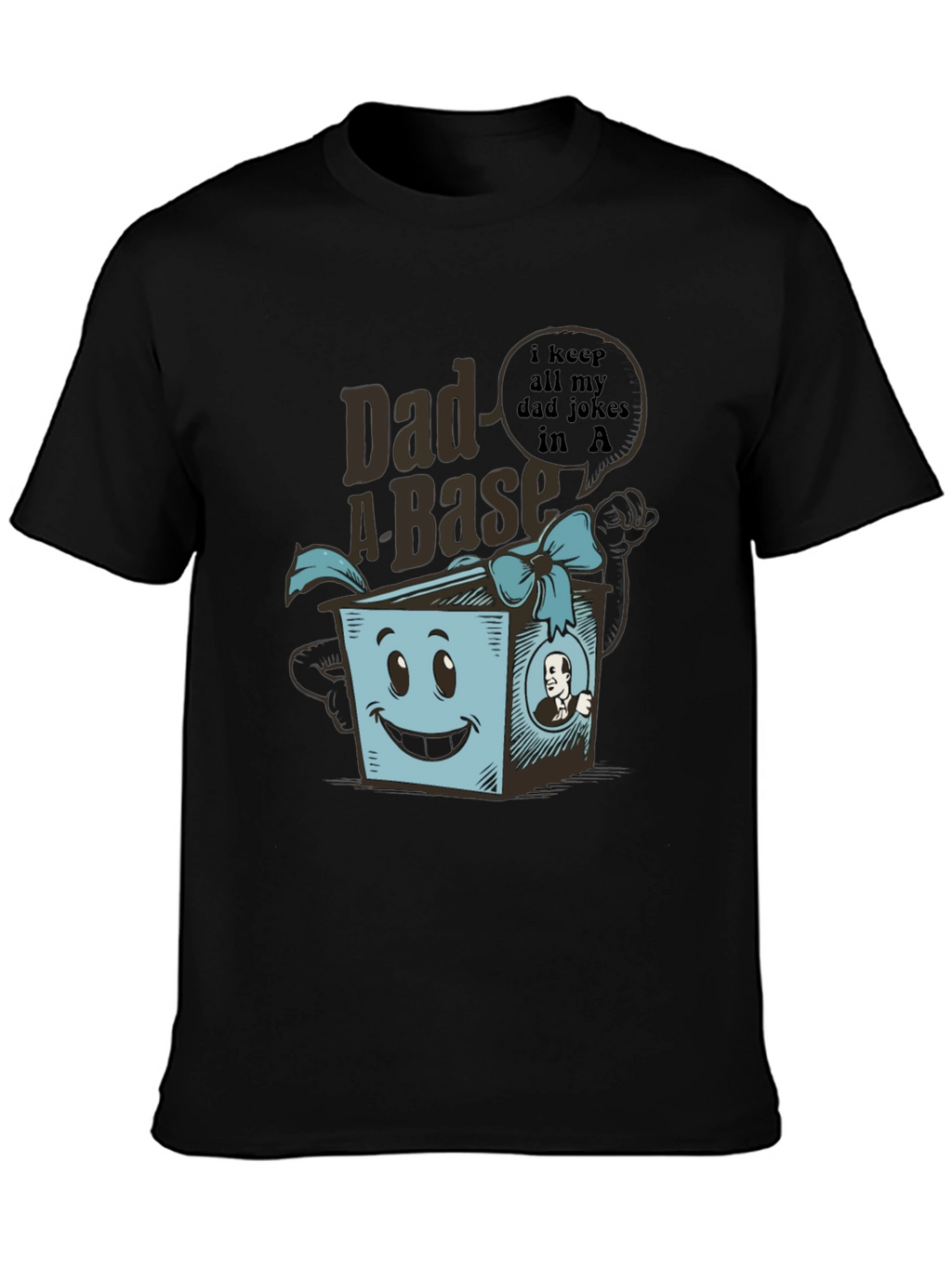 Dad-A-Base Funny Dad Jokes T-Shirt