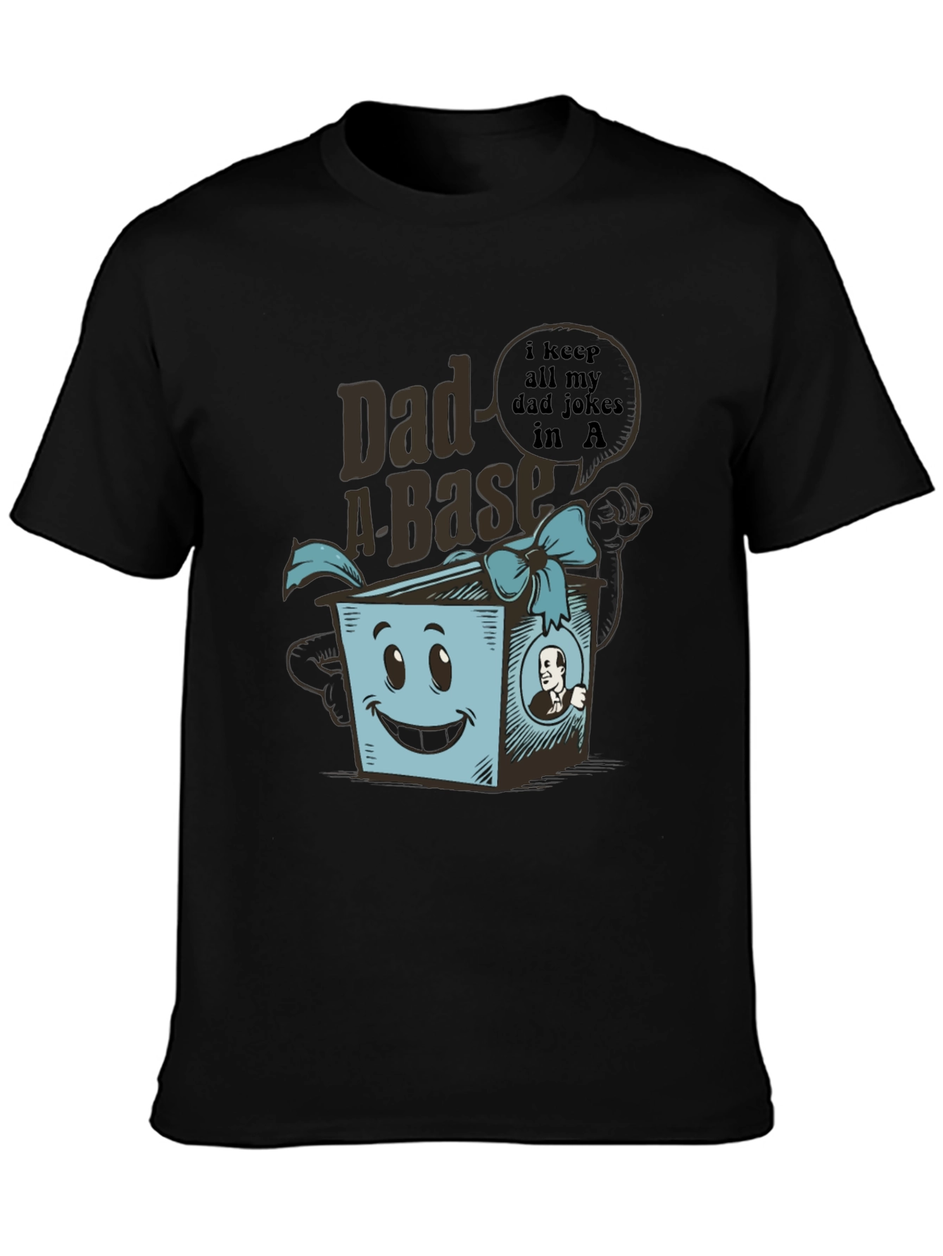 Dad-A-Base Funny Dad Jokes T-Shirt