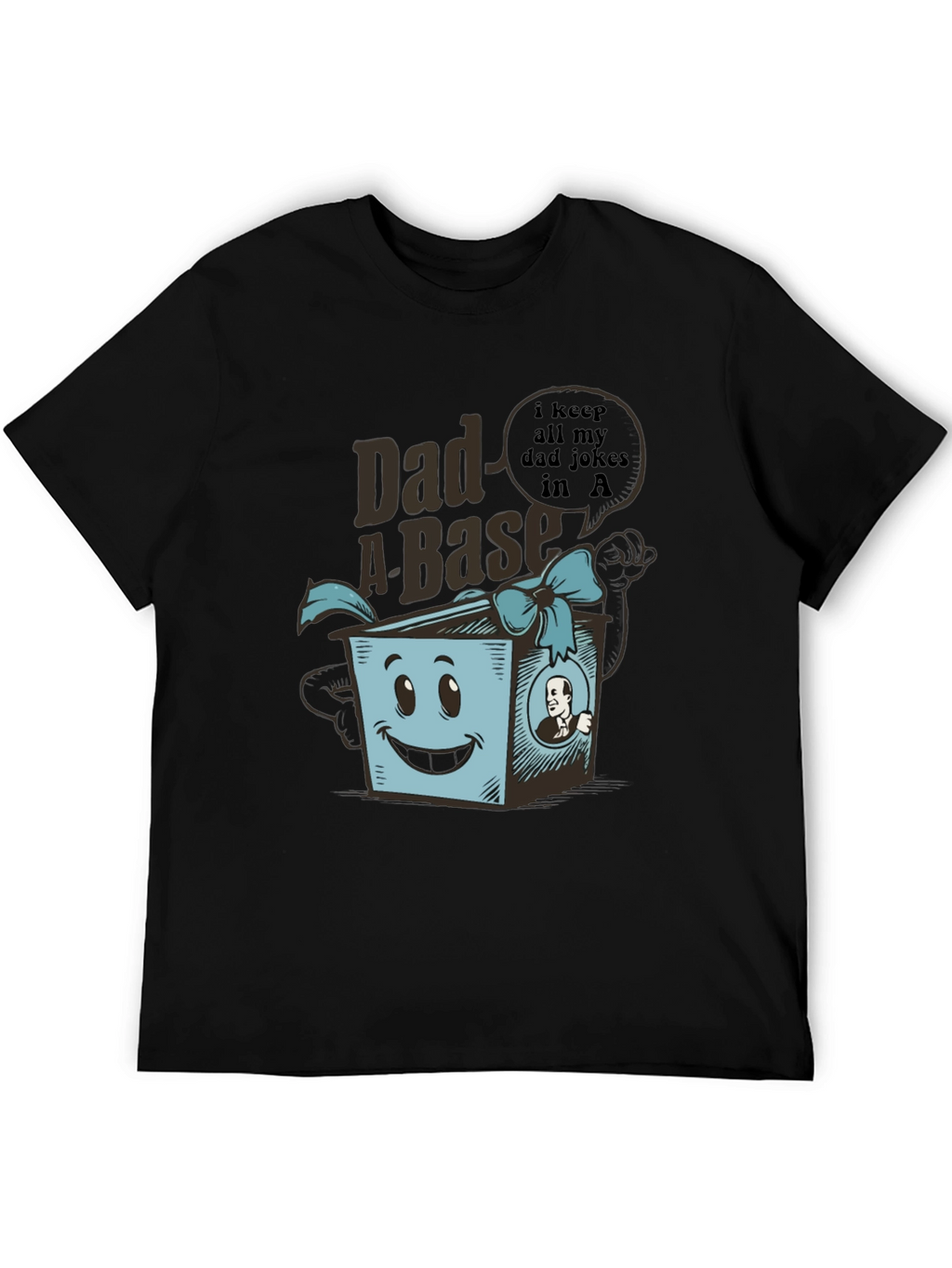 Dad-A-Base Funny Dad Jokes T-Shirt