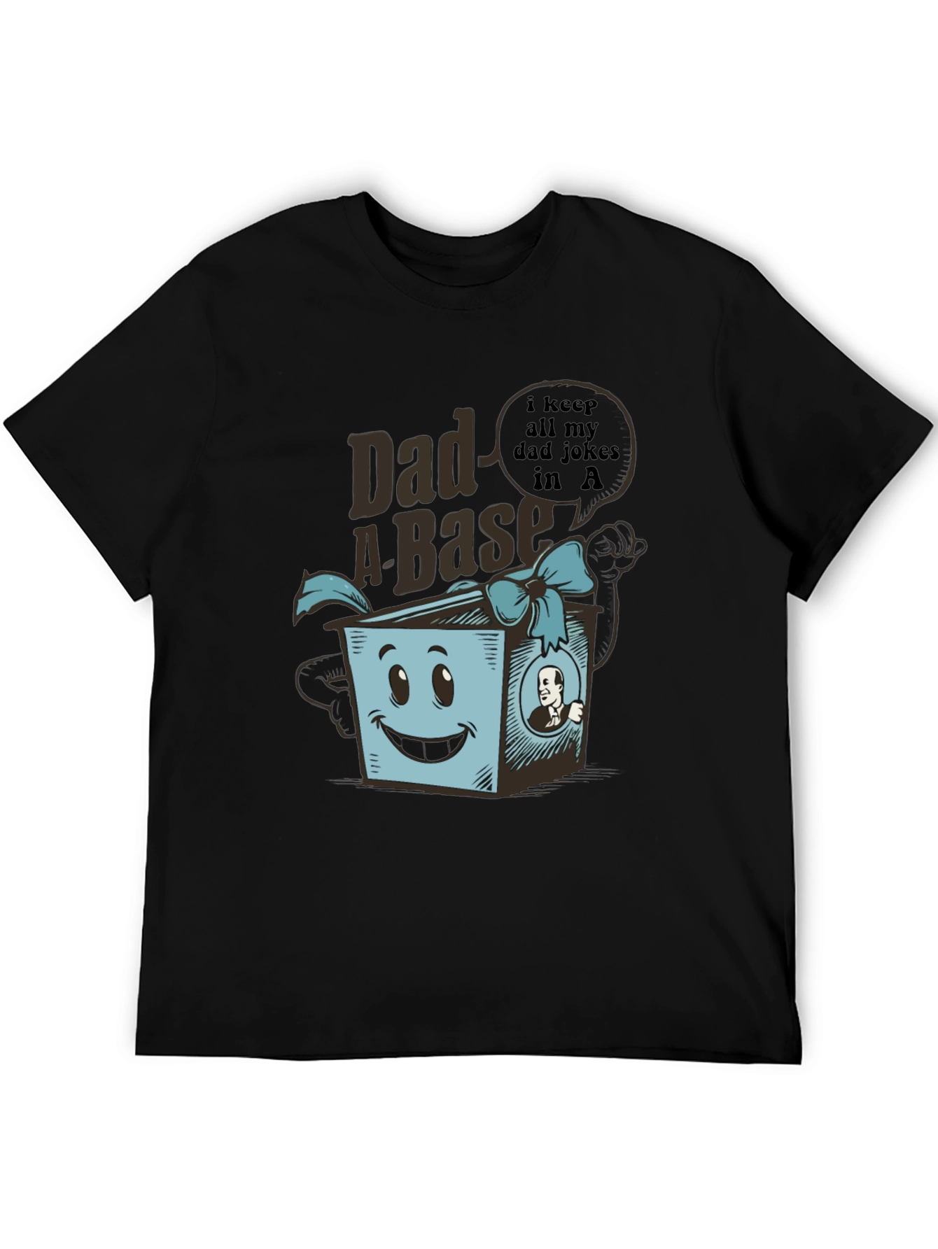 Dad-A-Base Funny Dad Jokes T-Shirt