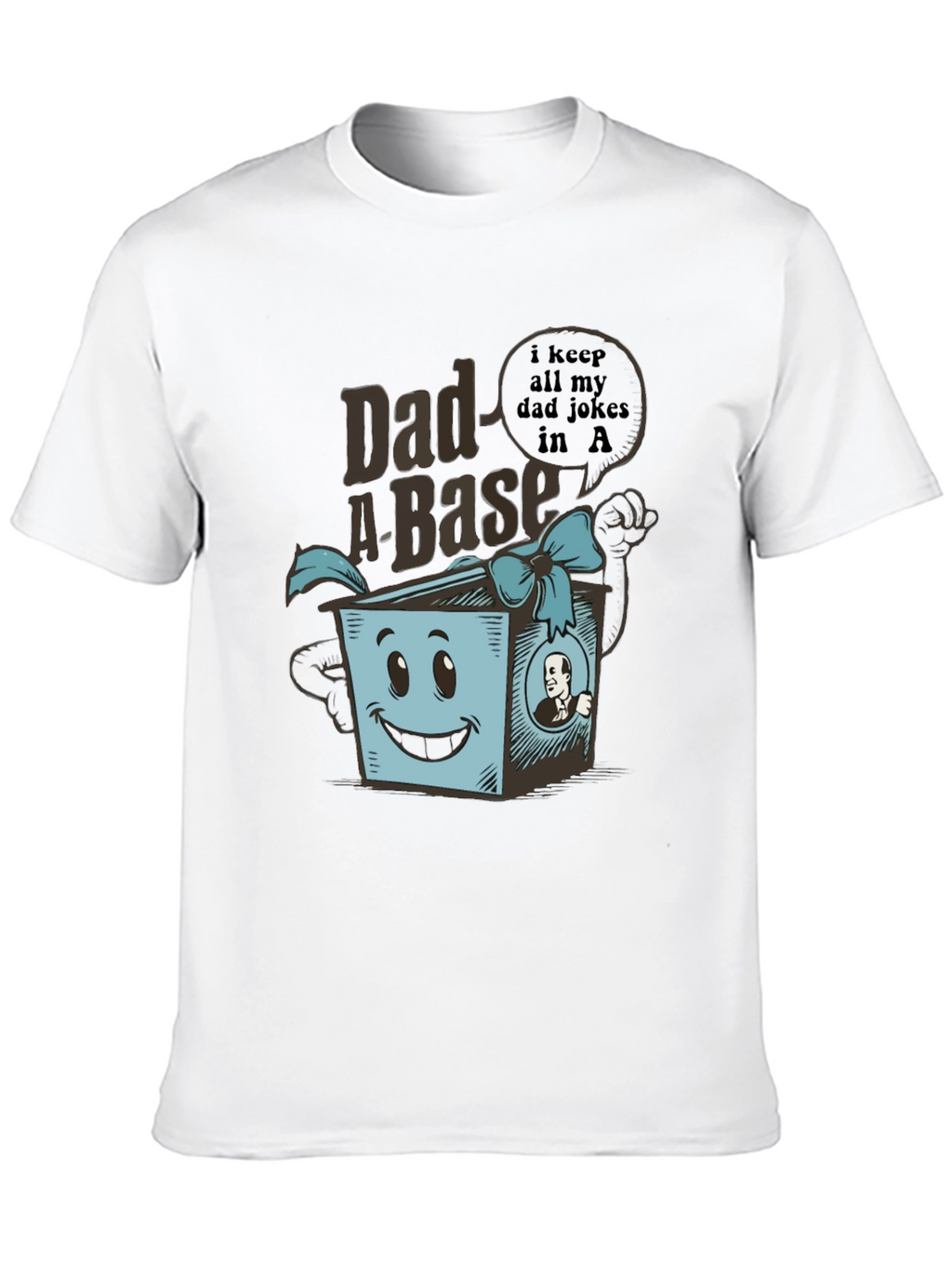 Dad-A-Base Funny Dad Jokes T-Shirt