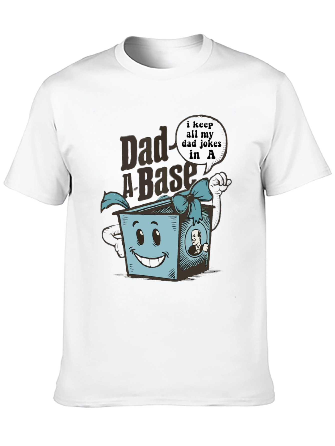 Dad-A-Base Funny Dad Jokes T-Shirt