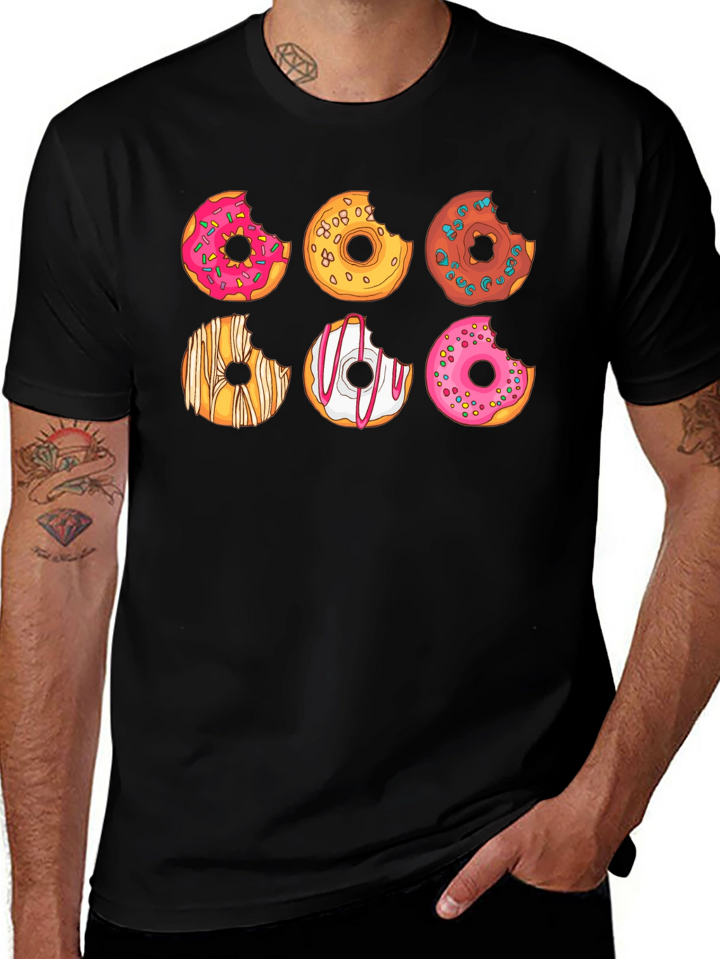 Donut Lover T-Shirt - Sweet Treat Design