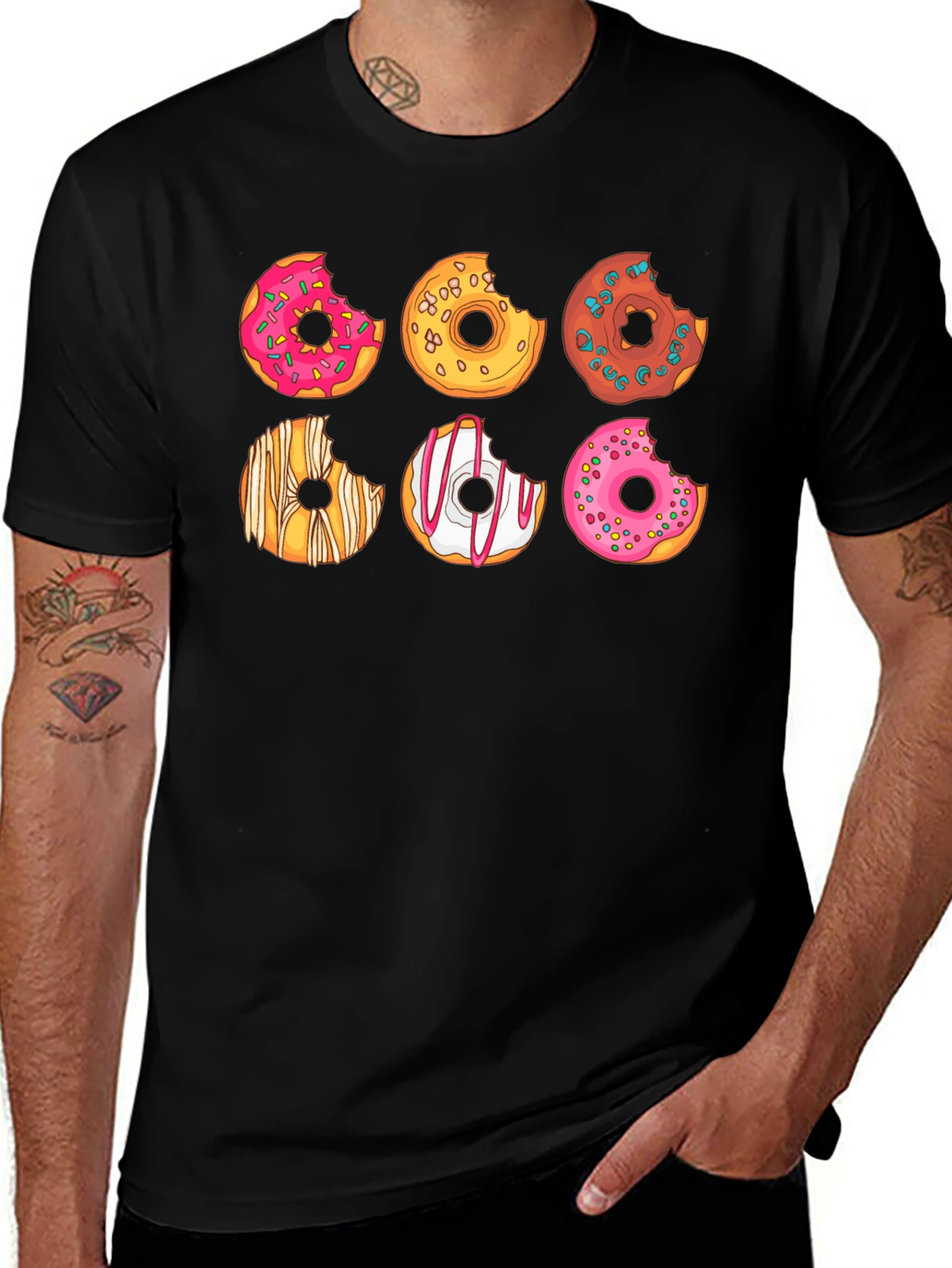 Donut Lover T-Shirt - Sweet Treat Design