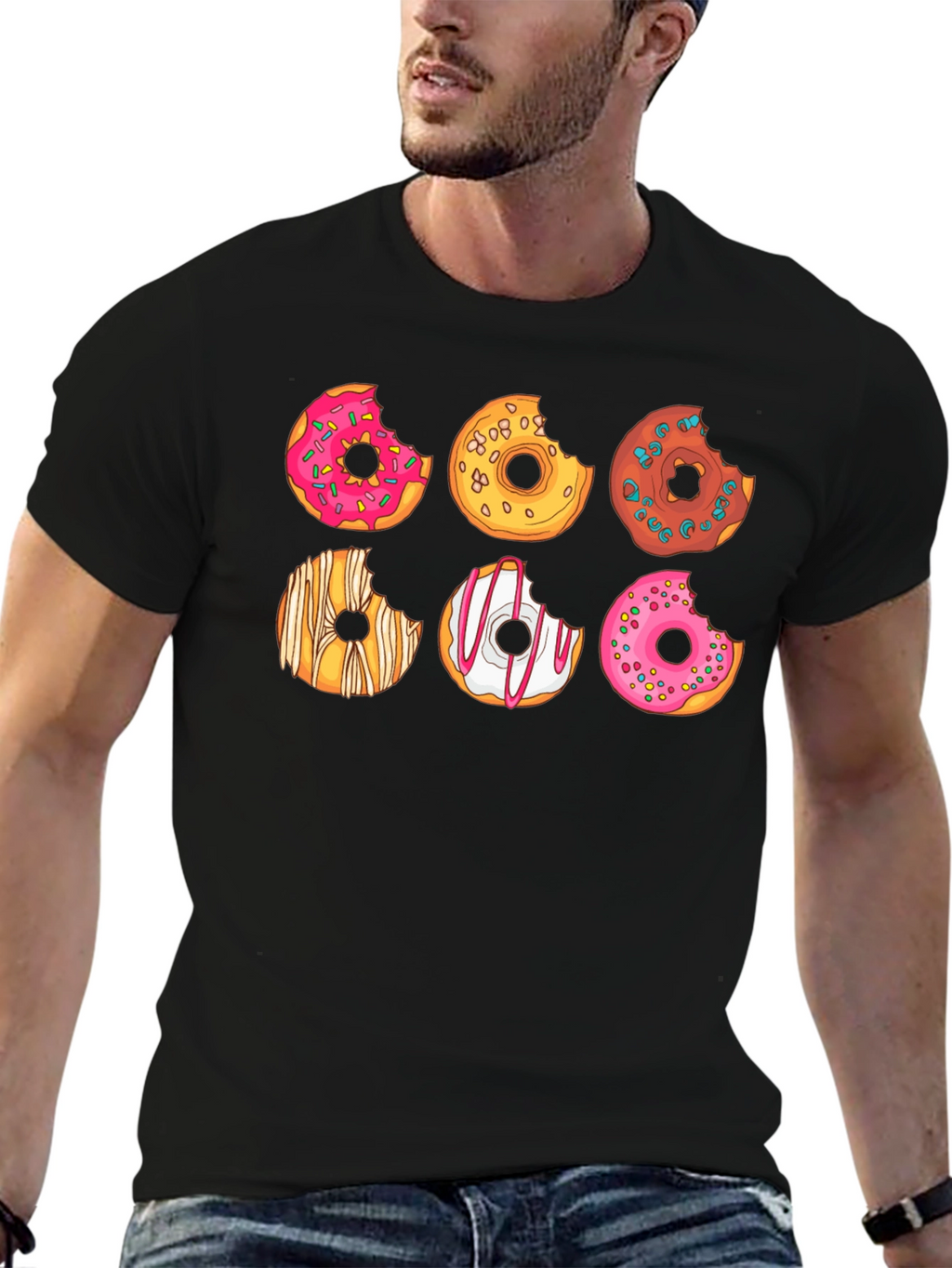 Donut Lover T-Shirt - Sweet Treat Design