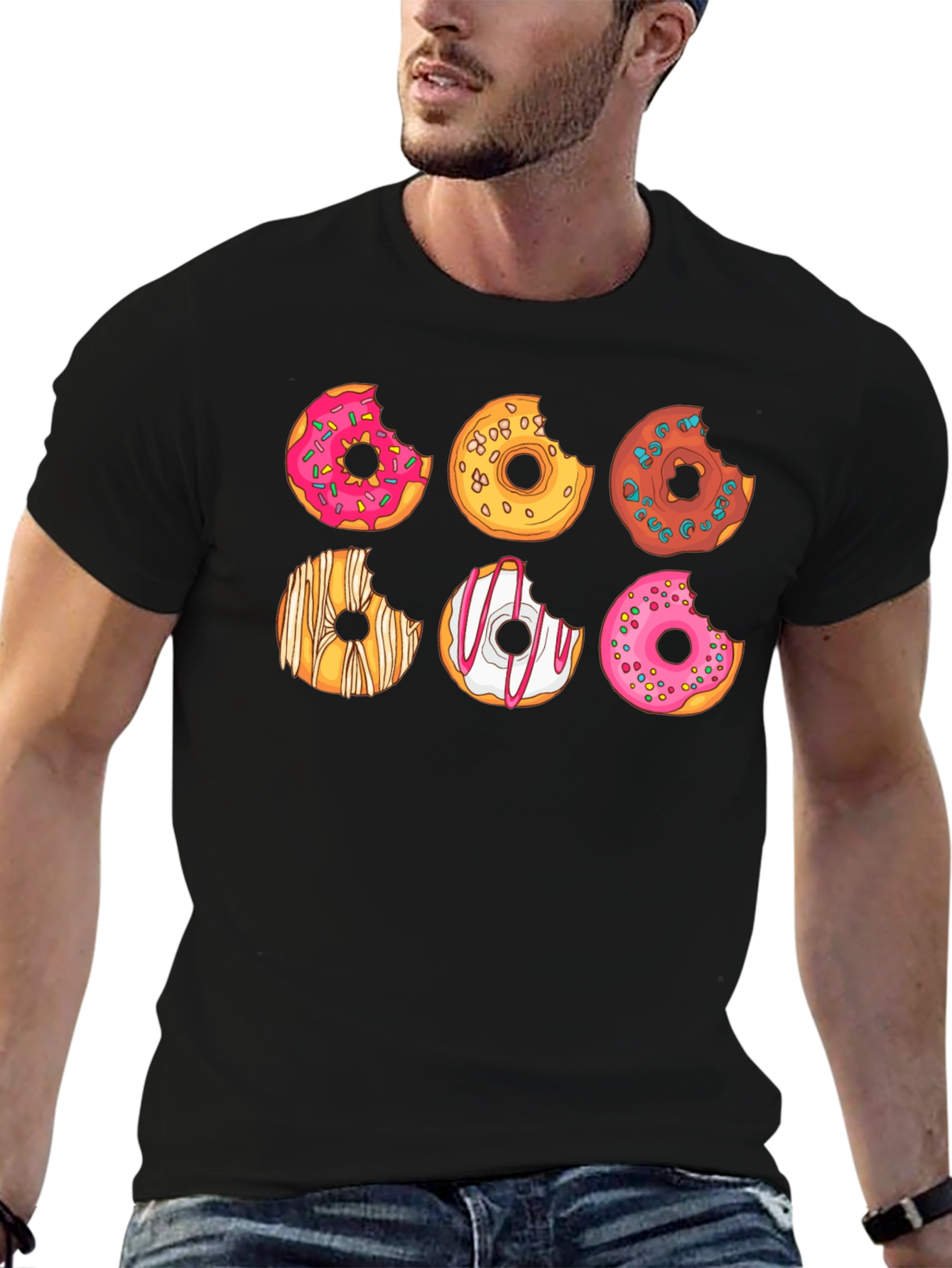 Donut Lover T-Shirt - Sweet Treat Design