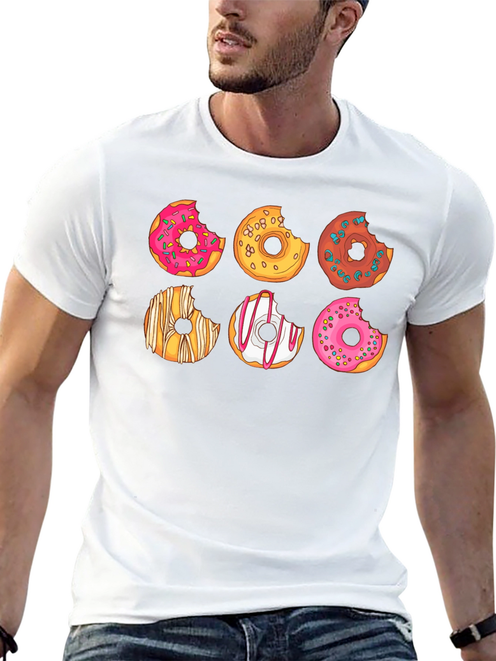 Donut Lover T-Shirt - Sweet Treat Design