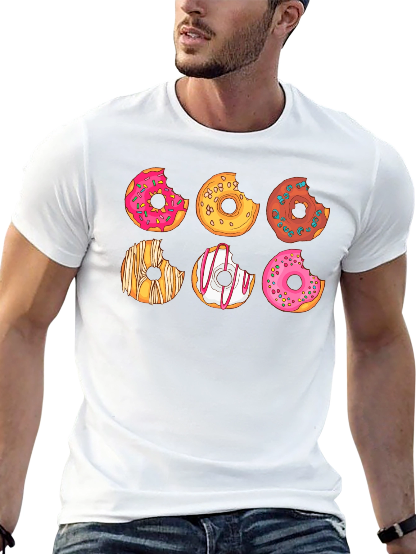 Donut Lover T-Shirt - Sweet Treat Design