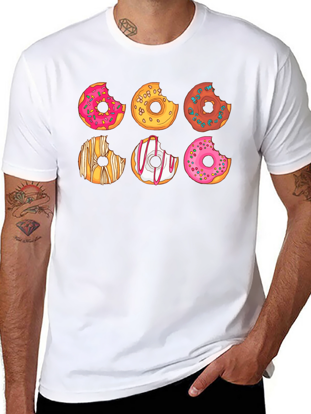 Donut Lover T-Shirt - Sweet Treat Design